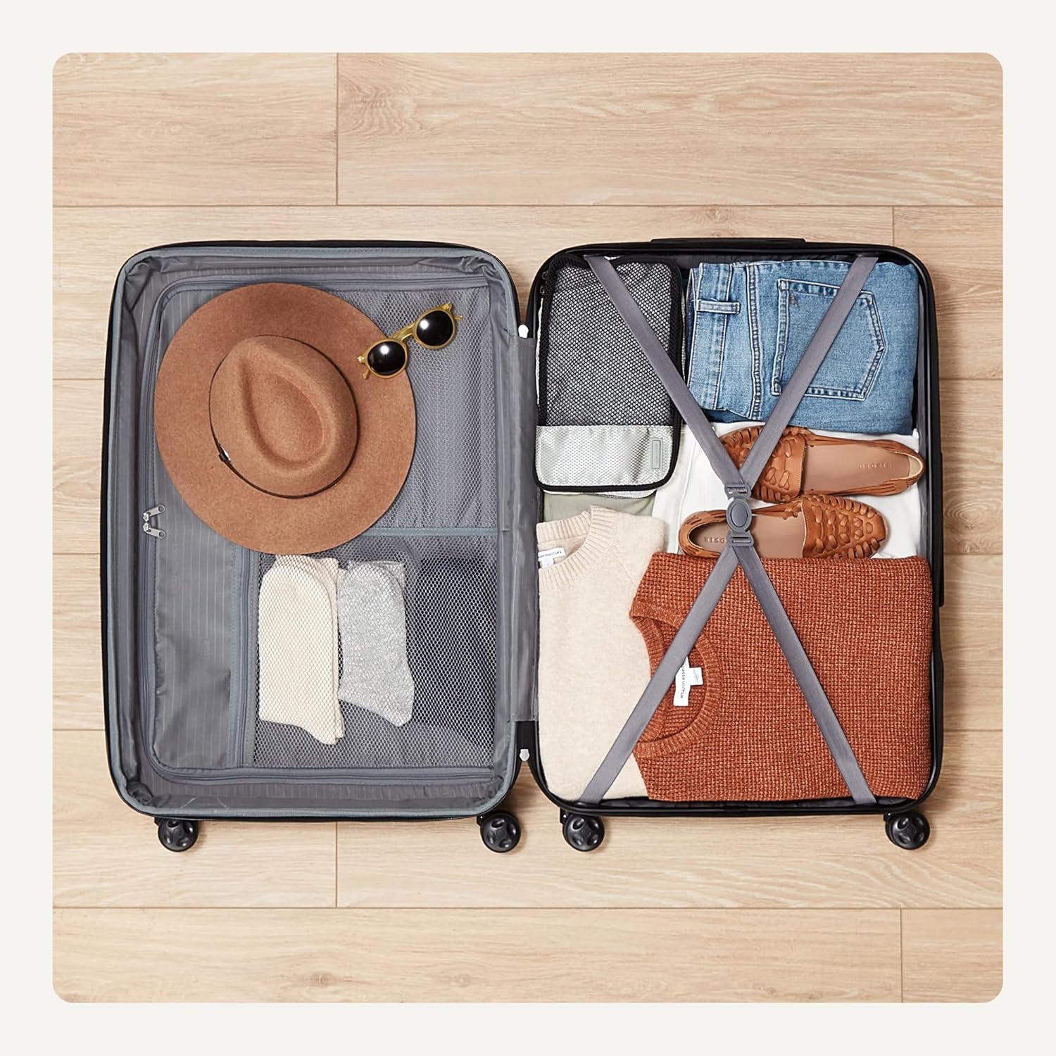 Amazon Basics 30" Hardside Large Checked Luggage, ... - Image 5