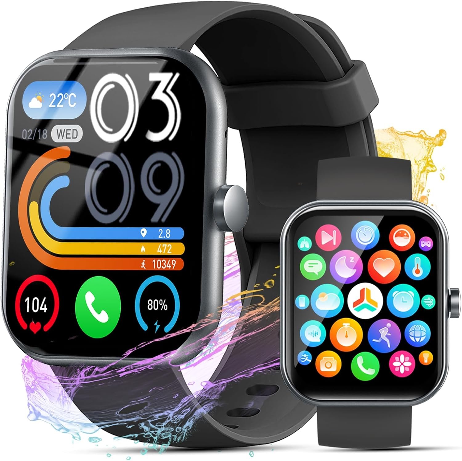 Smart Watch for Men Women(Answer/Make Calls), 2026... - Image 2