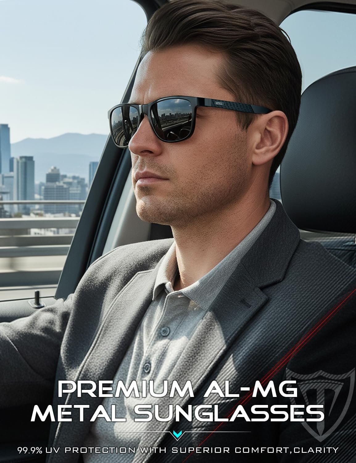 ATTCL Polarized Sunglasses Men for Driving: UV400 ... - Image 3