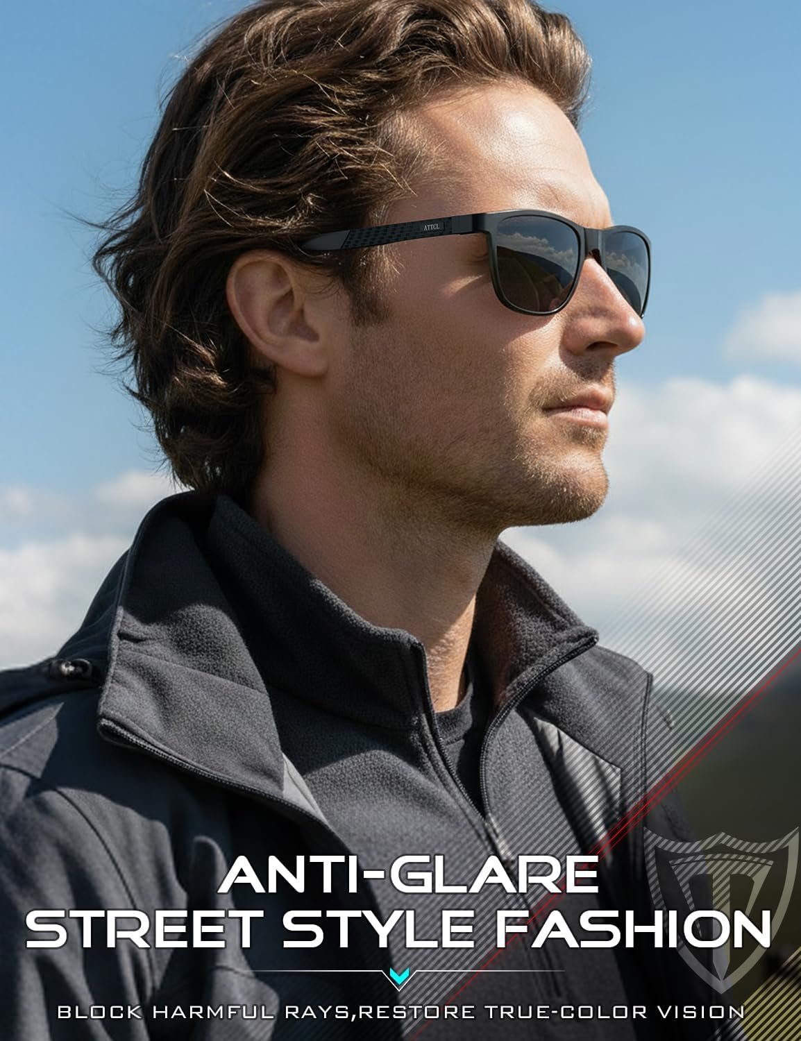 ATTCL Polarized Sunglasses Men for Driving: UV400 ... - Image 4