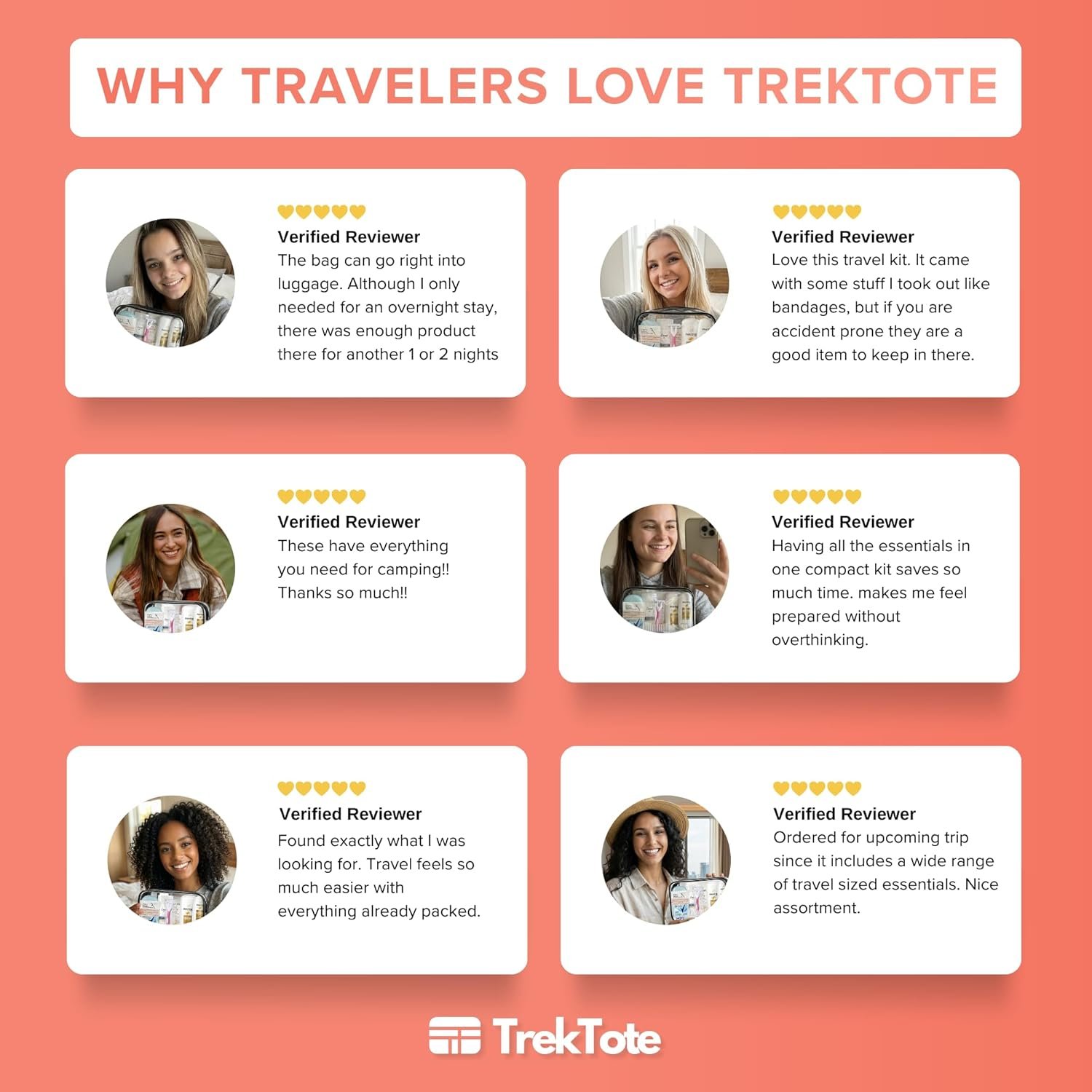 TrekTote Travel Essentials Kit For Women – 15 Piec... - Image 9