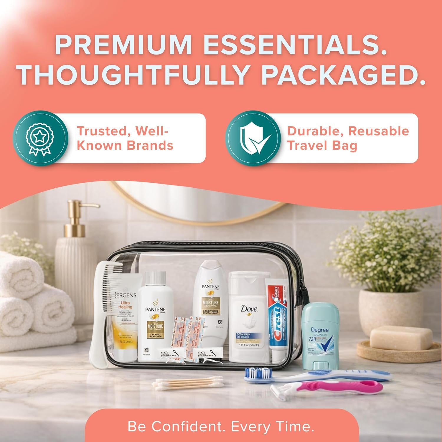 TrekTote Travel Essentials Kit For Women – 15 Piec... - Image 4