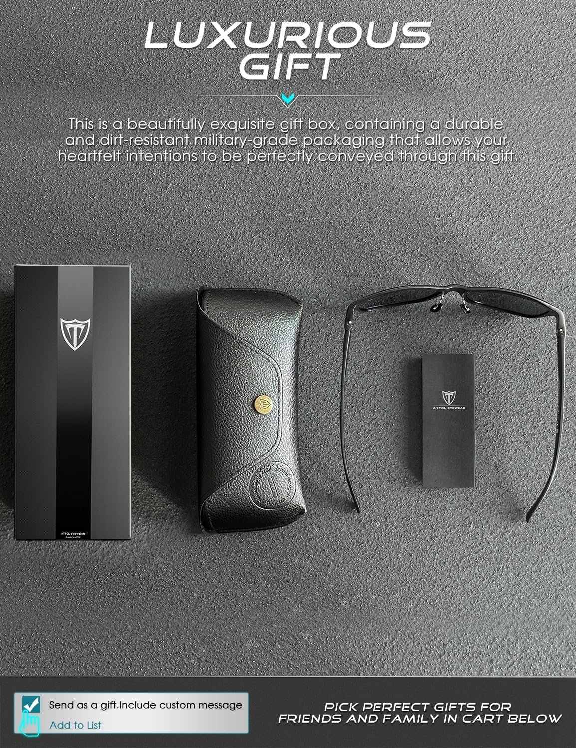 ATTCL Polarized Sunglasses Men for Driving: UV400 ... - Image 8