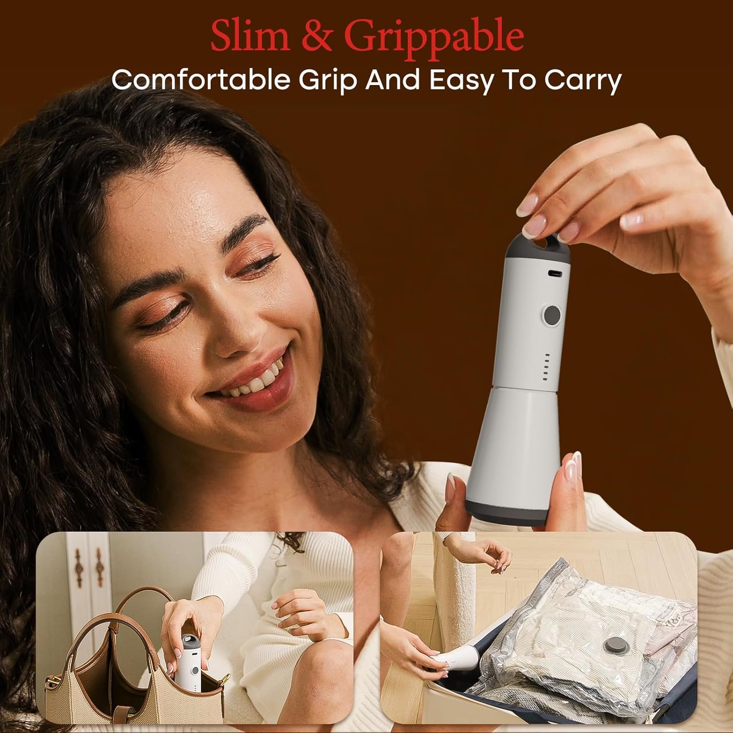 Vacuum Bags for Travel with Rechargeable air Pump,... - Image 7