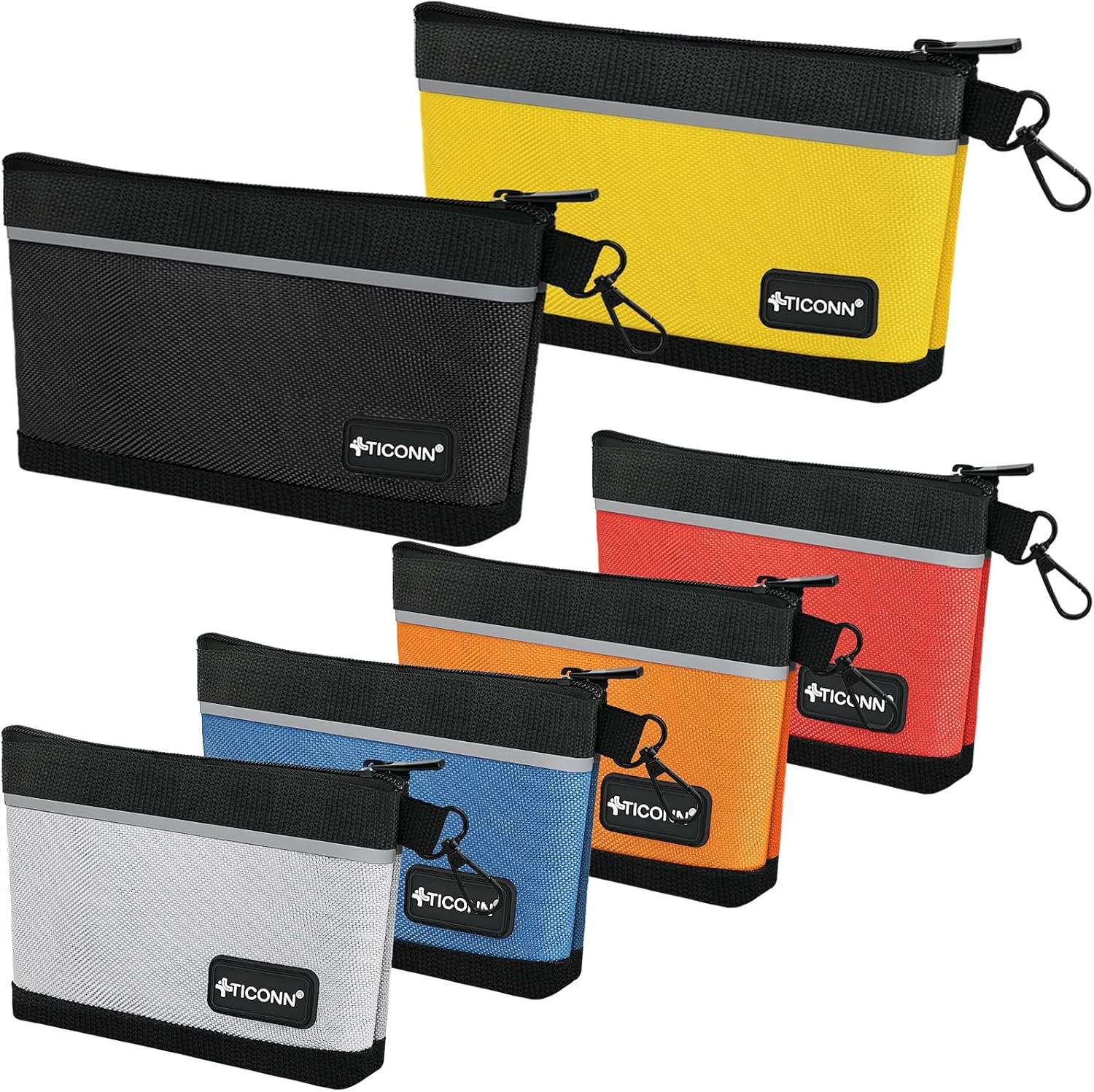 TICONN Tool Pouches with Zipper, 1680D Oxford Smal... - Image 2