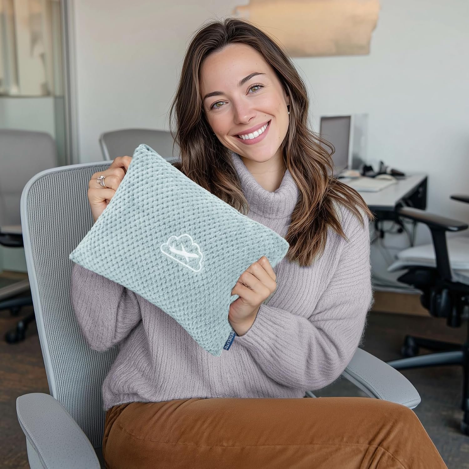 BEDELITE Travel Blanket with Bag, Ultra-Soft Jacqu... - Image 3