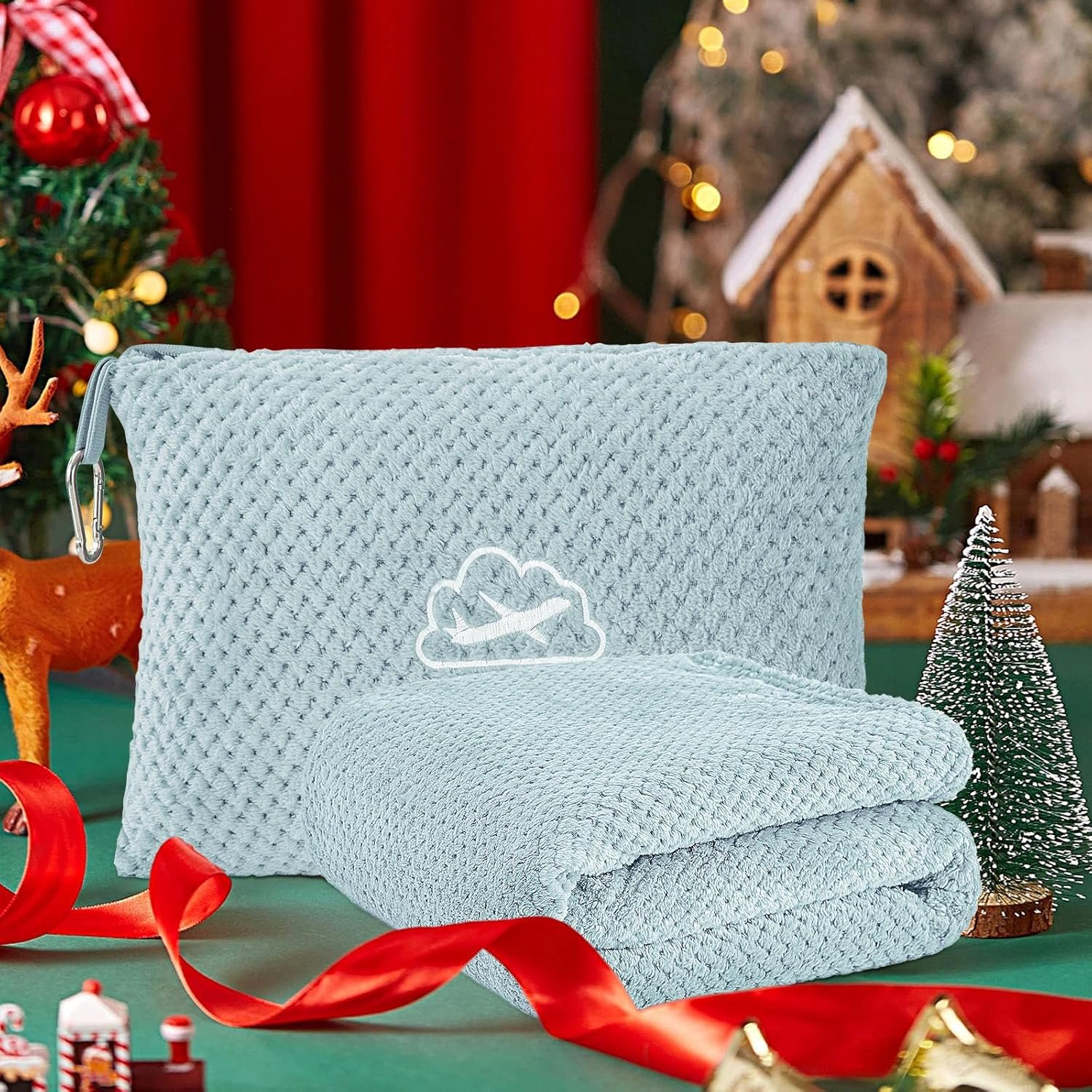 BEDELITE Travel Blanket with Bag, Ultra-Soft Jacqu... - Image 10