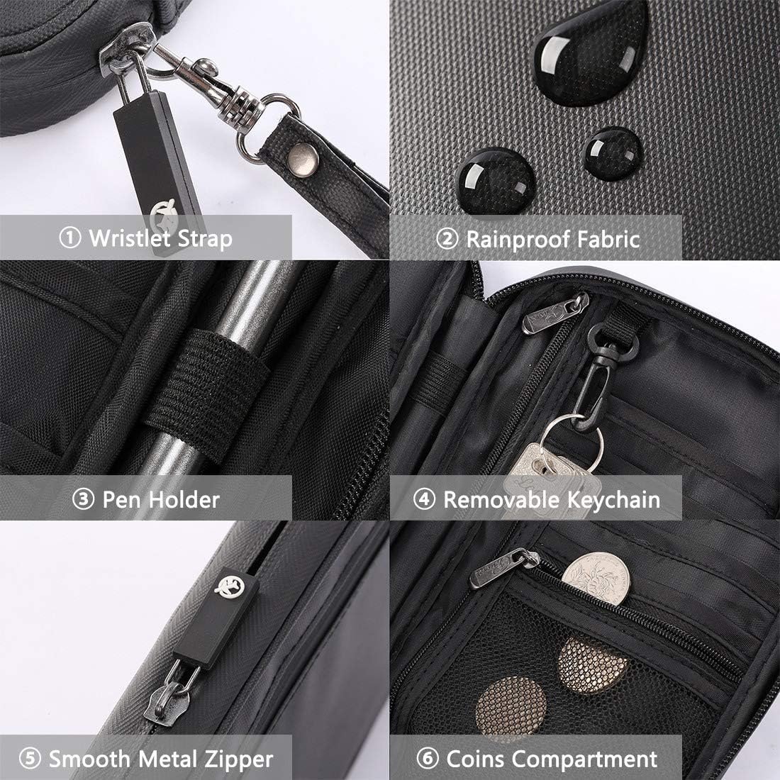 VanFn RFID Travel Passport Wallet, Family Passport... - Image 6