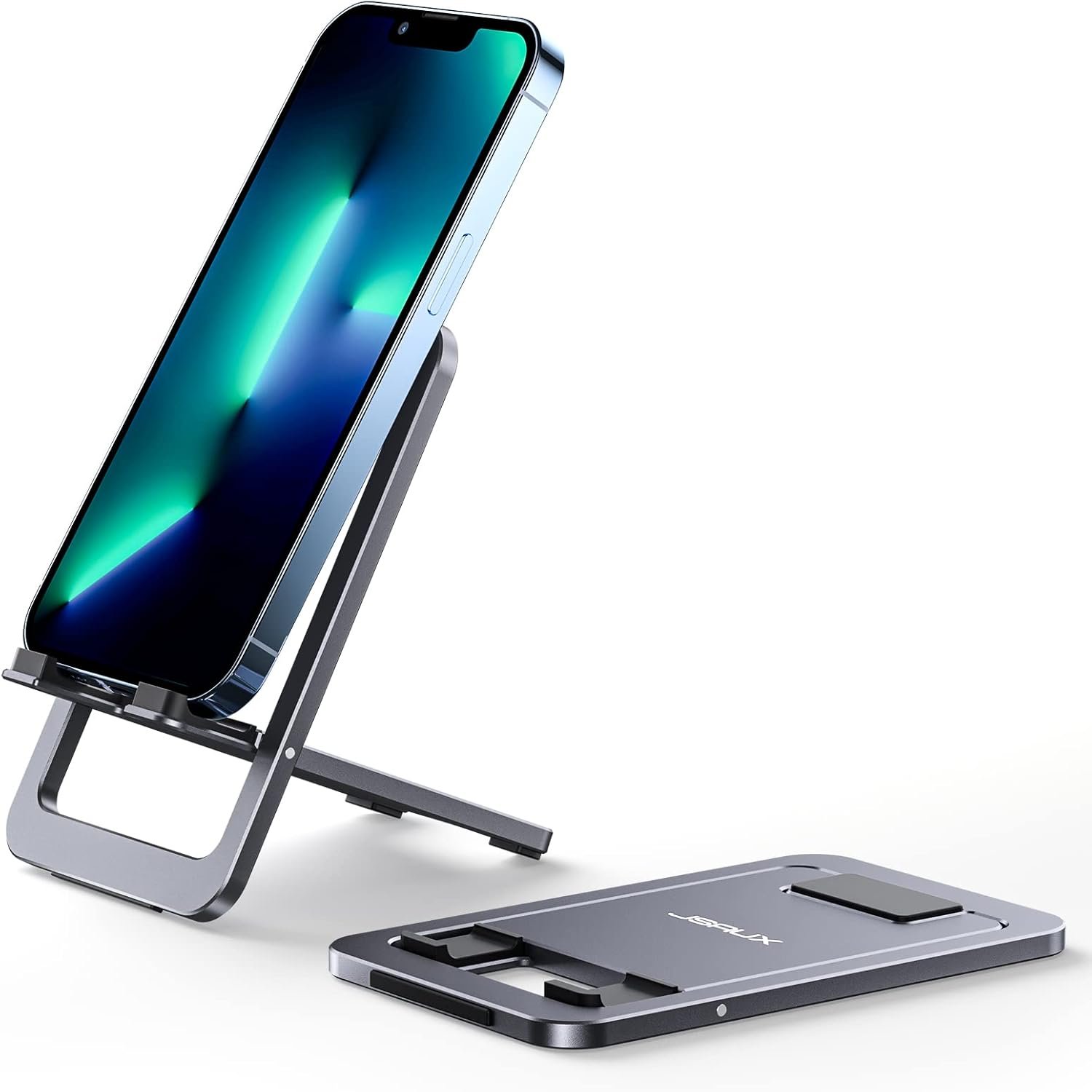 JSAUX Cell Phone Stand, Foldable Aluminum Adjustab... - Image 2