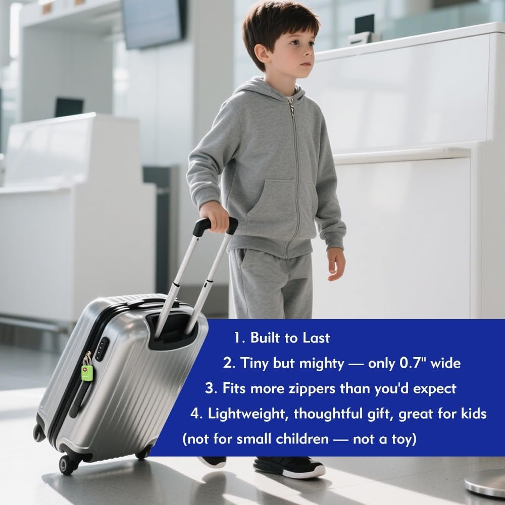 SURE LOCK Mini TSA Approved Keyed Luggage Lock – O... - Image 6