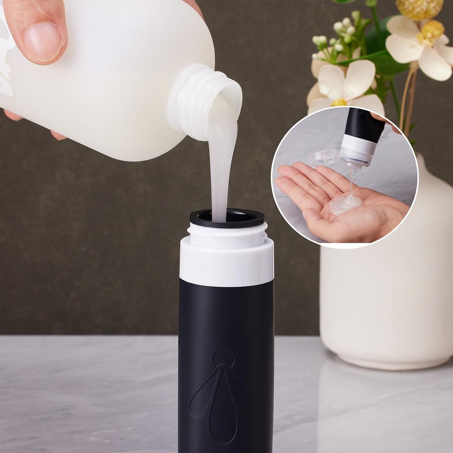 INSFIT travel bottles for toiletries 6 Pack, Leak ... - Image 4