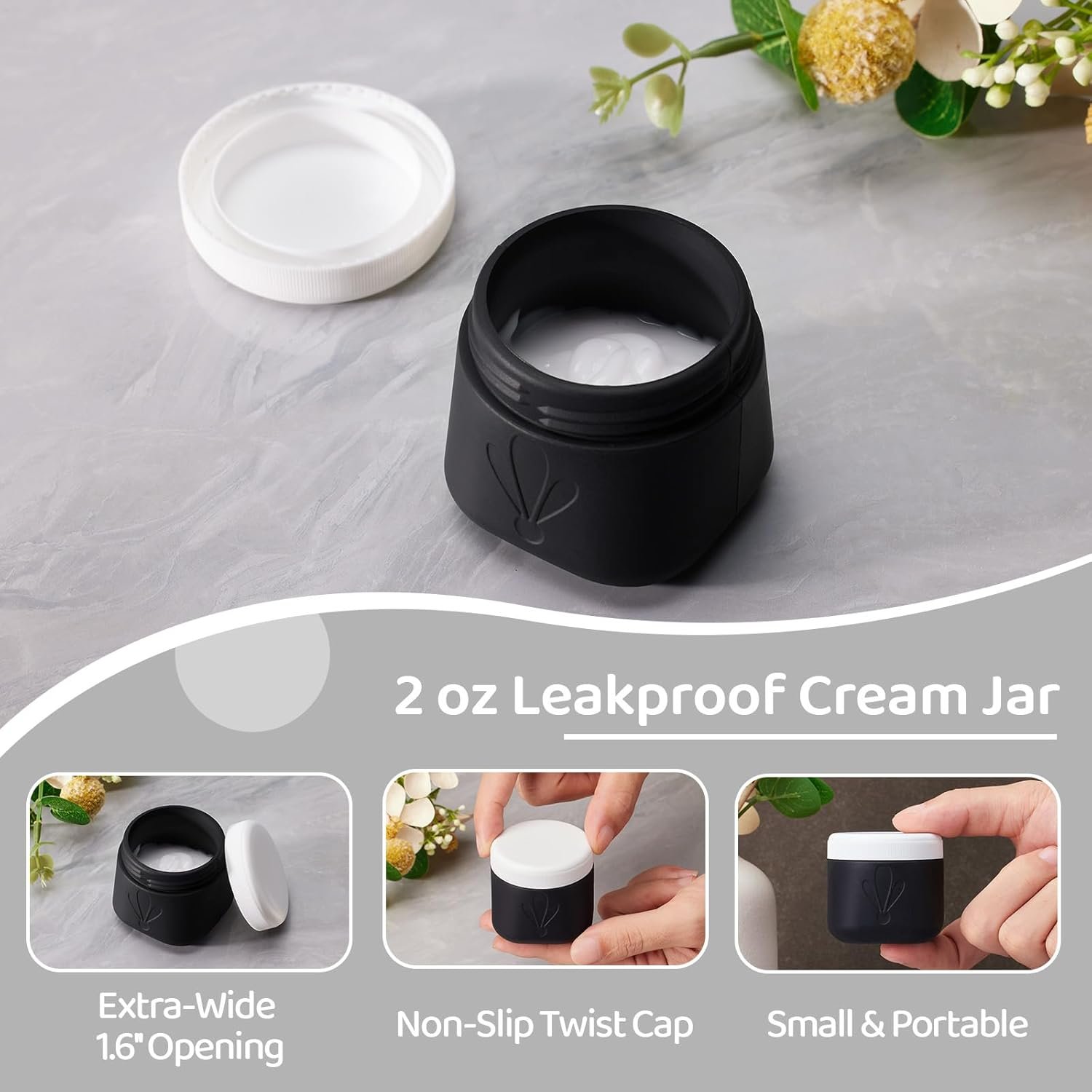 INSFIT travel bottles for toiletries 6 Pack, Leak ... - Image 5