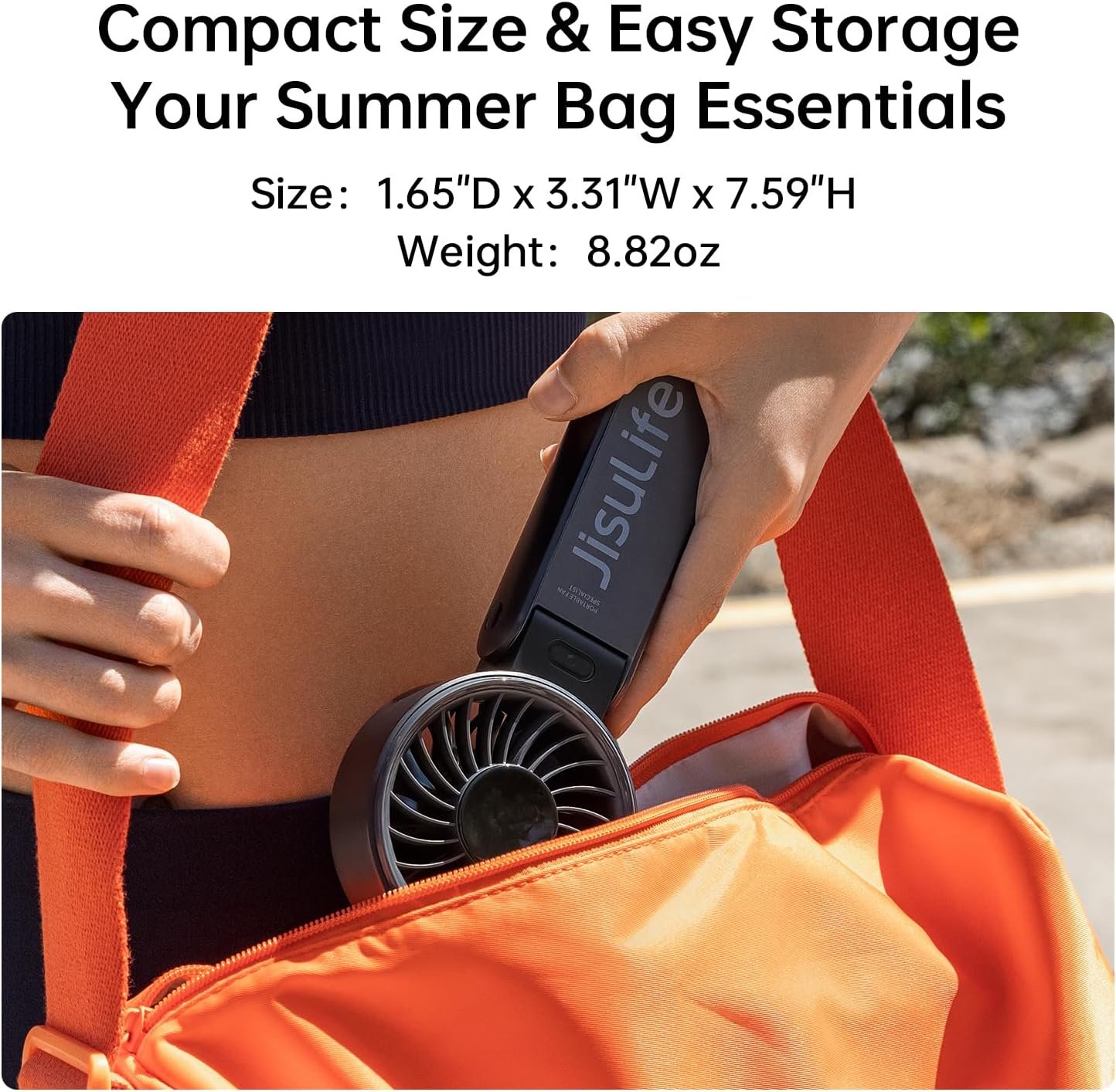 JISULIFE Handheld Fan Life7 – Ultimate Flexibility... - Image 9