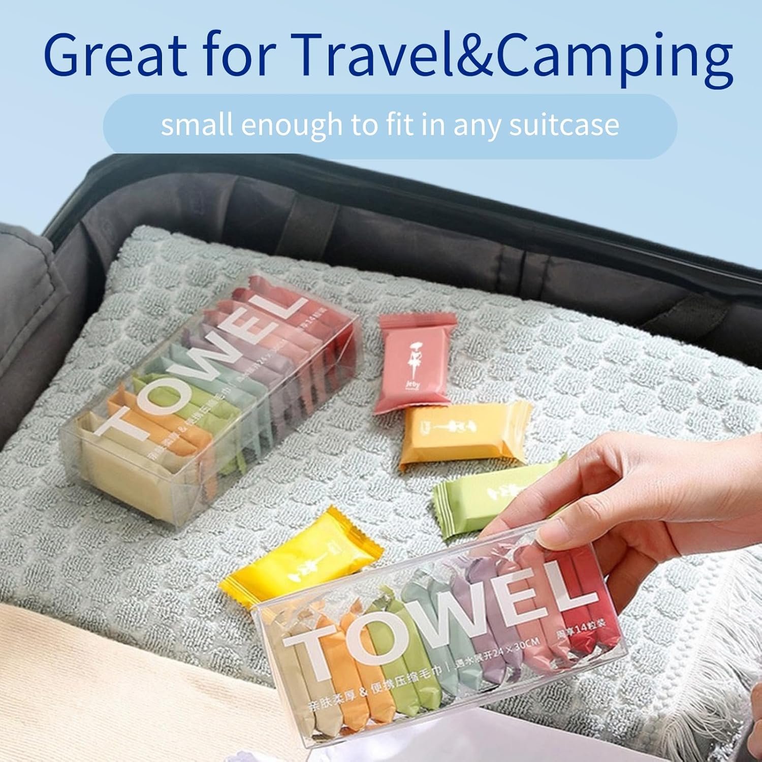 Disposable Compressed Towels, Portable Compressed ... - Image 4