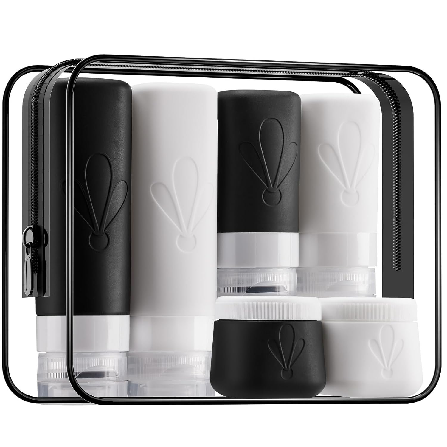 INSFIT travel bottles for toiletries 6 Pack, Leak ... - Image 2