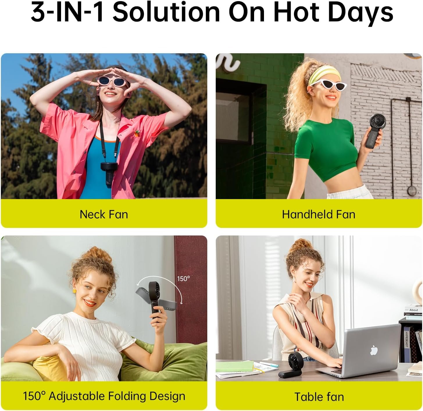 JISULIFE Handheld Fan Life7 – Ultimate Flexibility... - Image 3