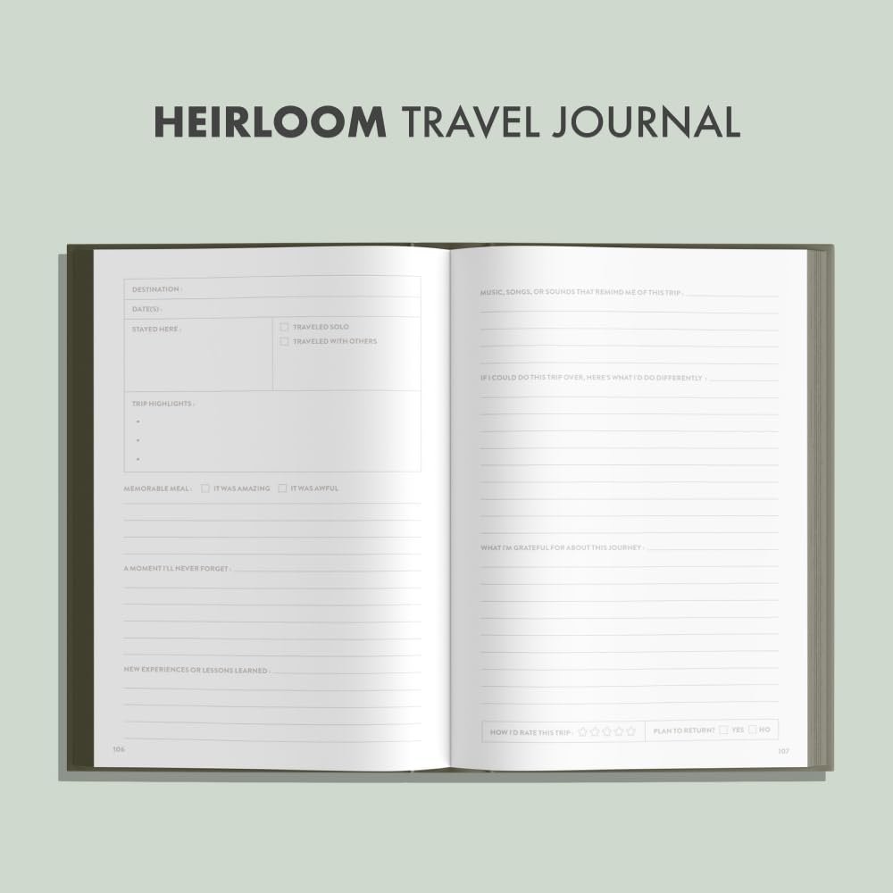 My Travel Journal: A Travel Keepsake Journal to Re... - Image 3