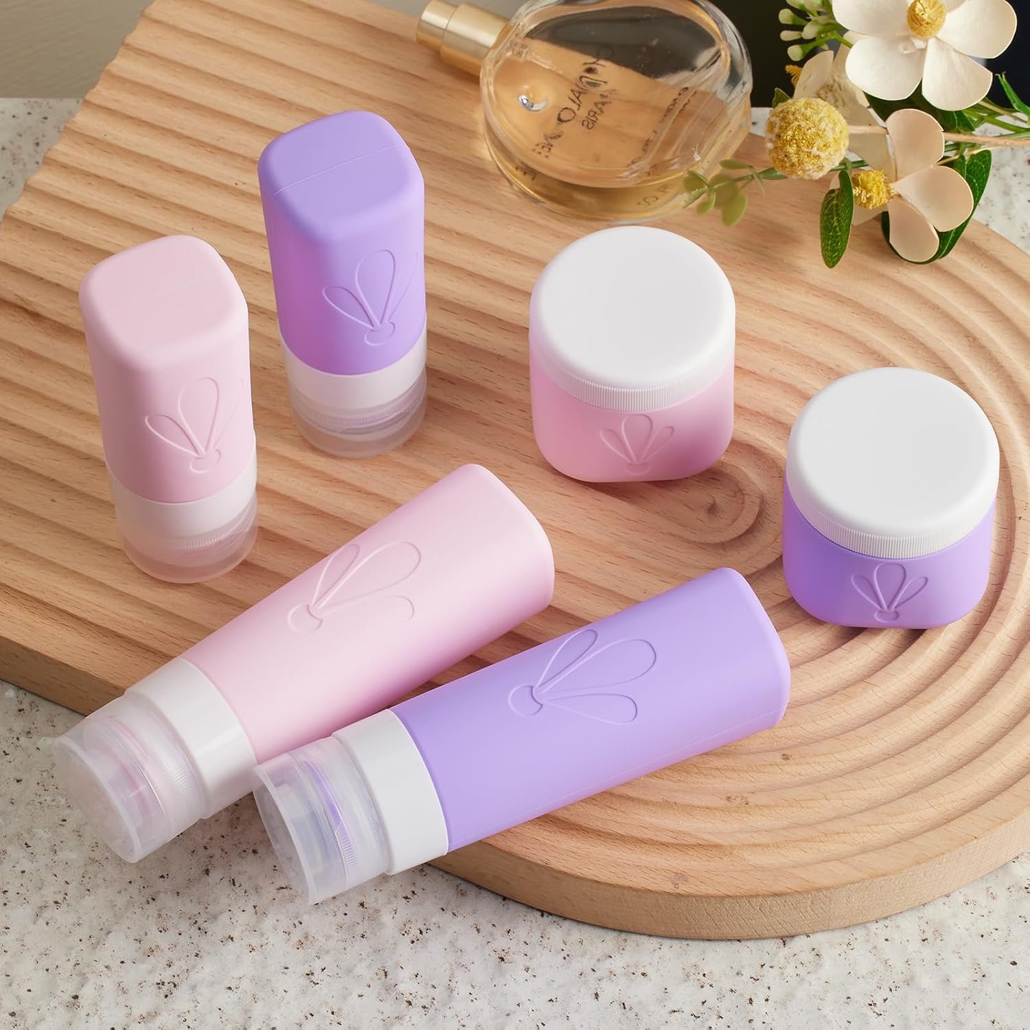 INSFIT travel bottles for toiletries 6 Pack, Leak ... - Image 7