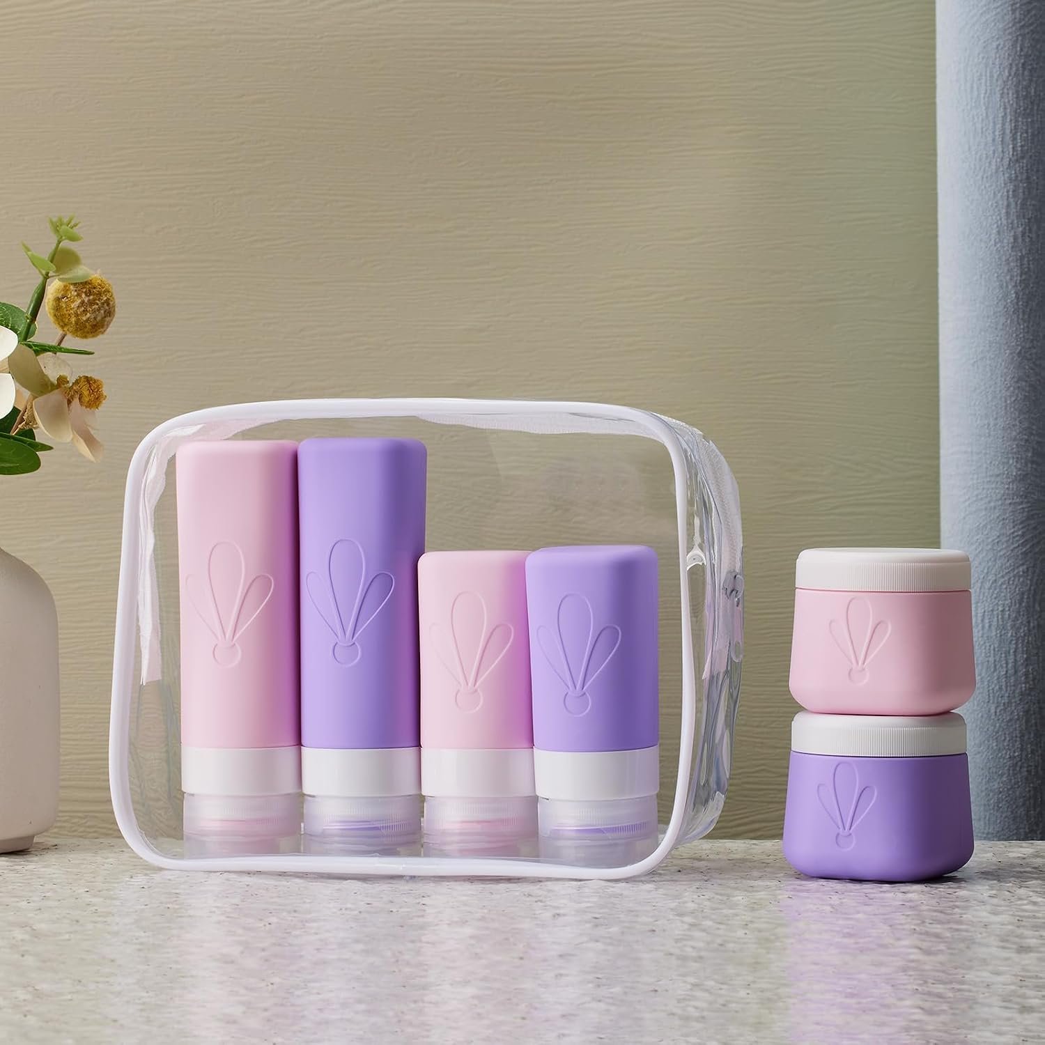 INSFIT travel bottles for toiletries 6 Pack, Leak ... - Image 8