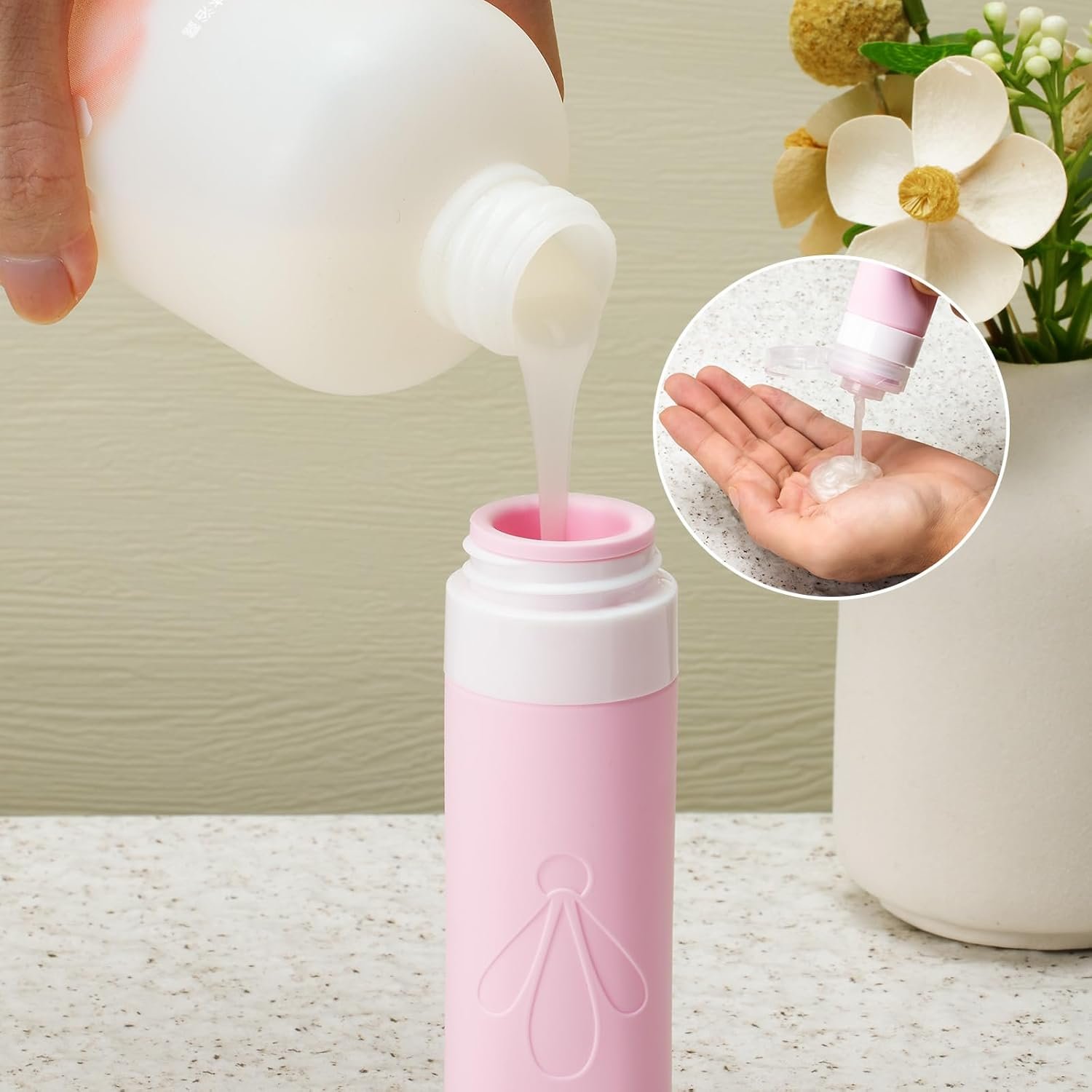 INSFIT travel bottles for toiletries 6 Pack, Leak ... - Image 6