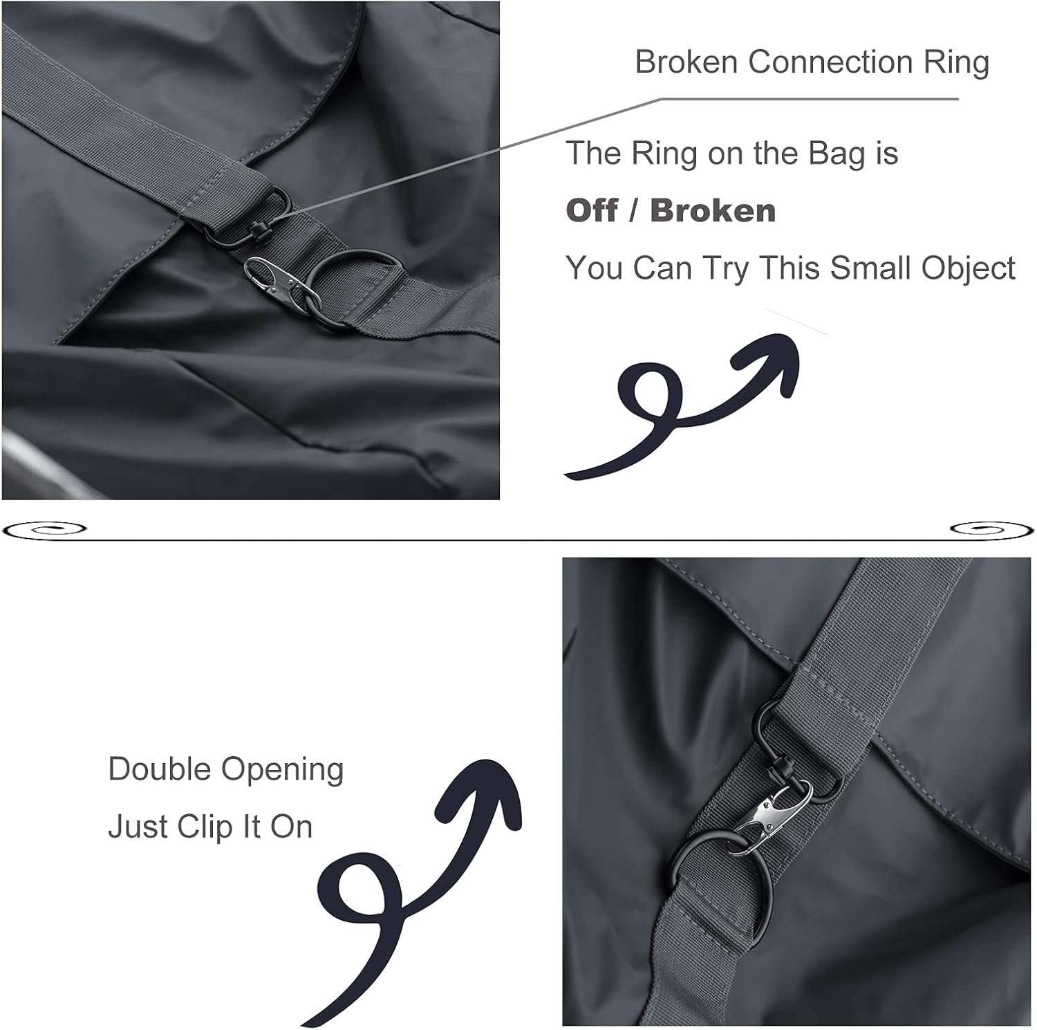 Zpsolution Zipper Clips Anti Theft - Securing Pull... - Image 7