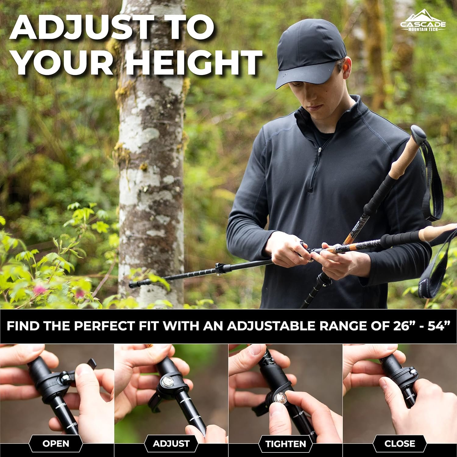 Cascade Mountain Tech Lightweight Aircraft-Grade A... - Image 5