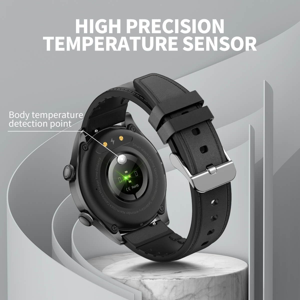 Smart Watch for Men Women, 1.39" Round GPS Watcher... - Image 7