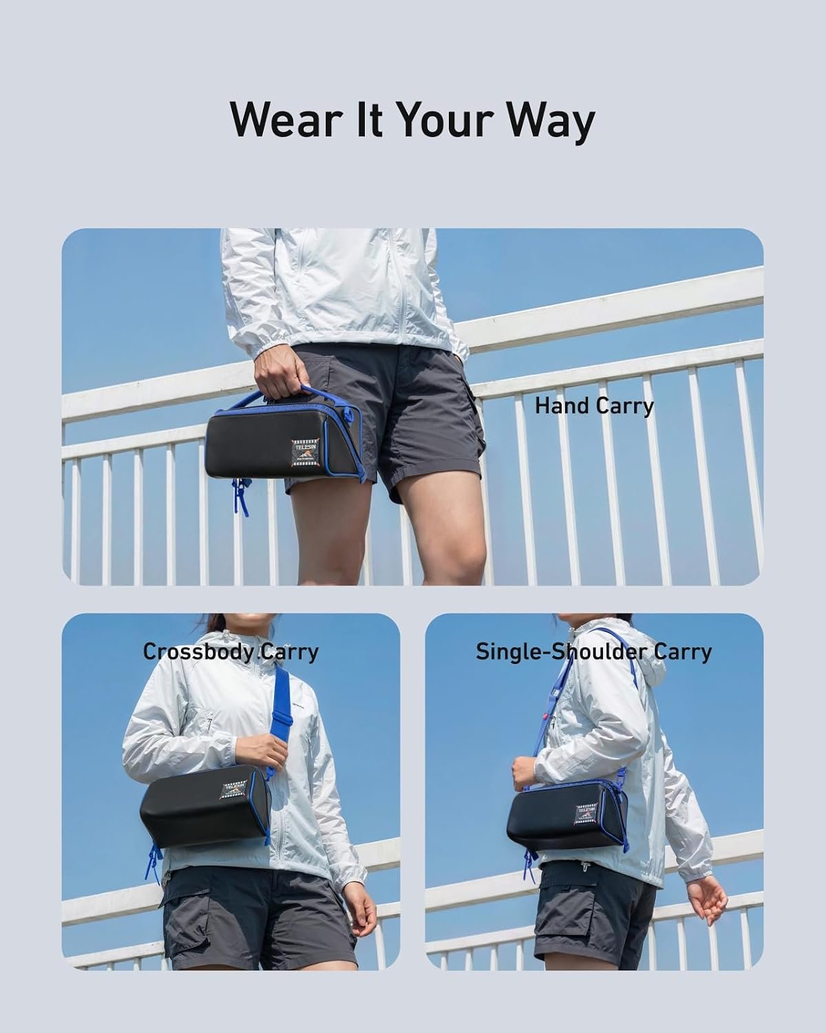 TELESIN Camera Carrying Bag for DJI Osmo Pocket 4P... - Image 6