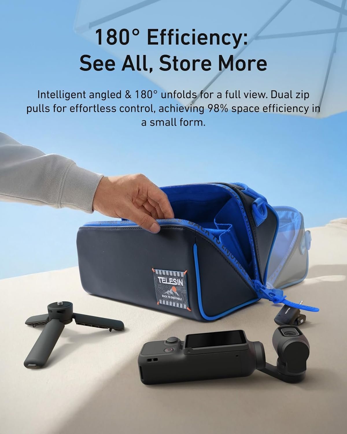 TELESIN Camera Carrying Bag for DJI Osmo Pocket 4P... - Image 4