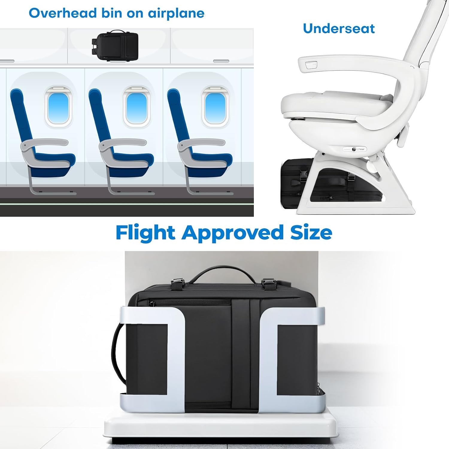 Carry On Travel Backpack Flight Approved for Men W... - Image 6