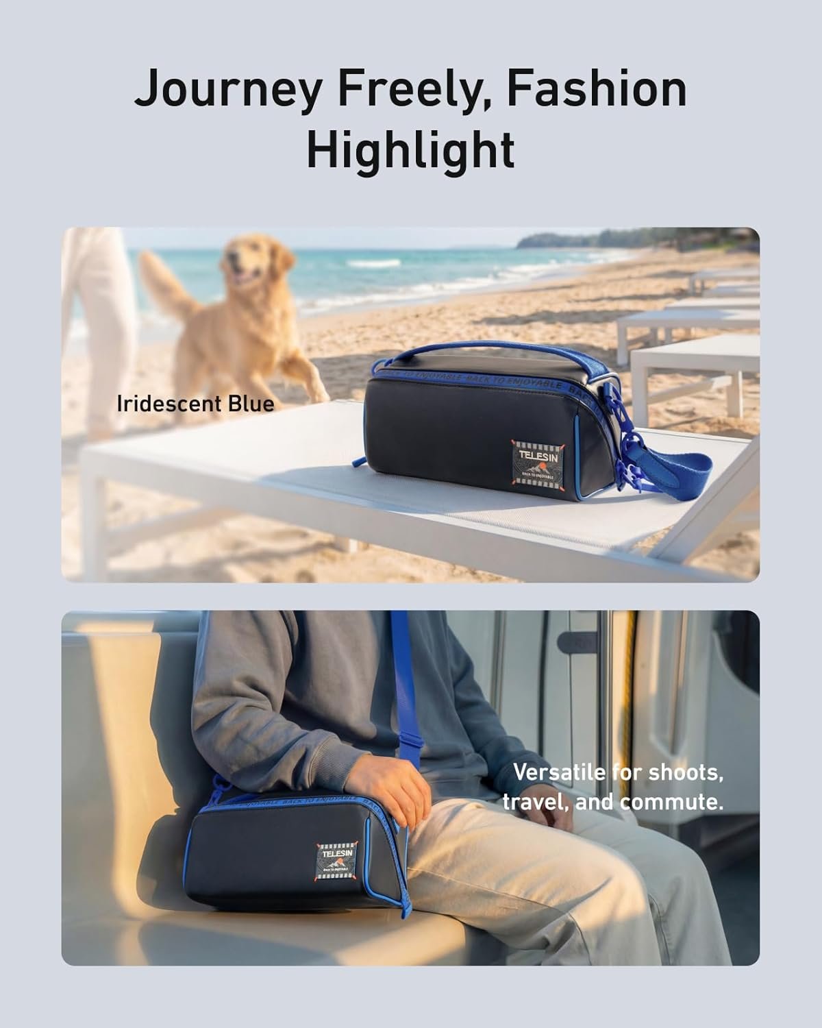 TELESIN Camera Carrying Bag for DJI Osmo Pocket 4P... - Image 8