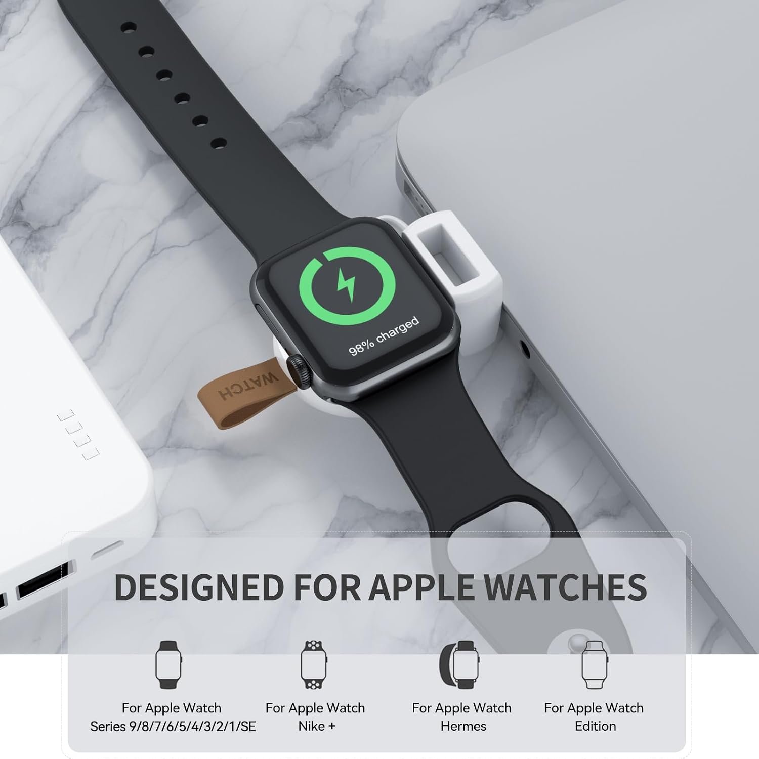 NEWDERY Charger for Apple Watch Travel iWatch USB ... - Image 3