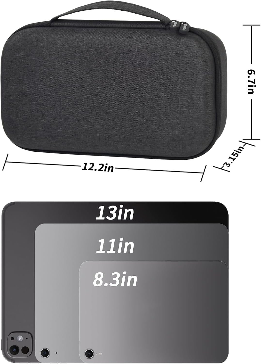 Travel Sunglass Organizer Case for 8 Pairs Polariz... - Image 3