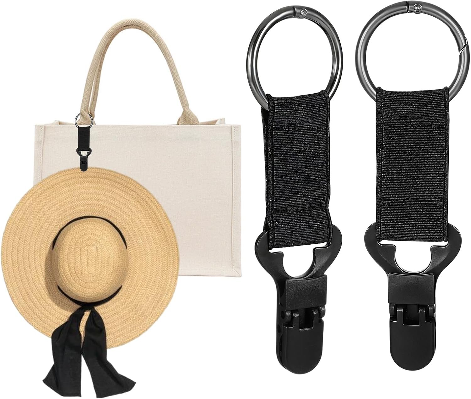 2 PCS Hat Clip for Travel Hands Free Hat Holder Ba... - Image 2