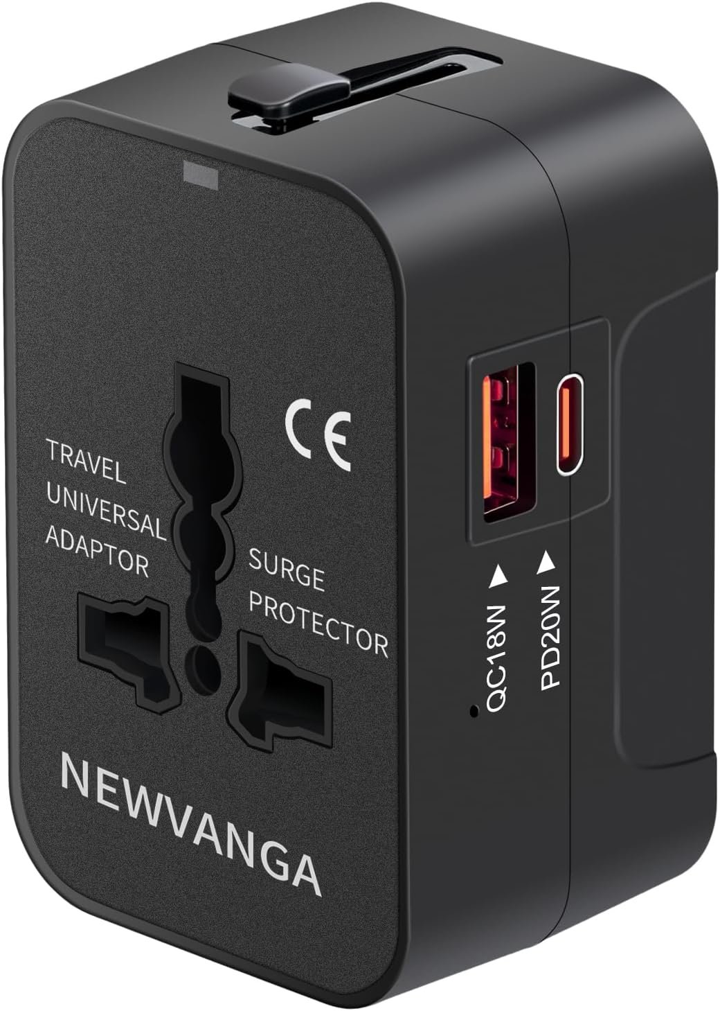Universal Travel Adapter USB C, All in One Worldwi... - Image 2