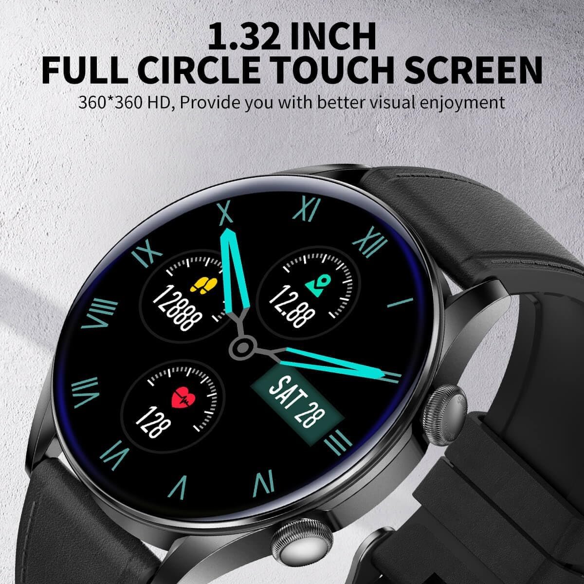 Smart Watch for Men Women, 1.39" Round GPS Watcher... - Image 4