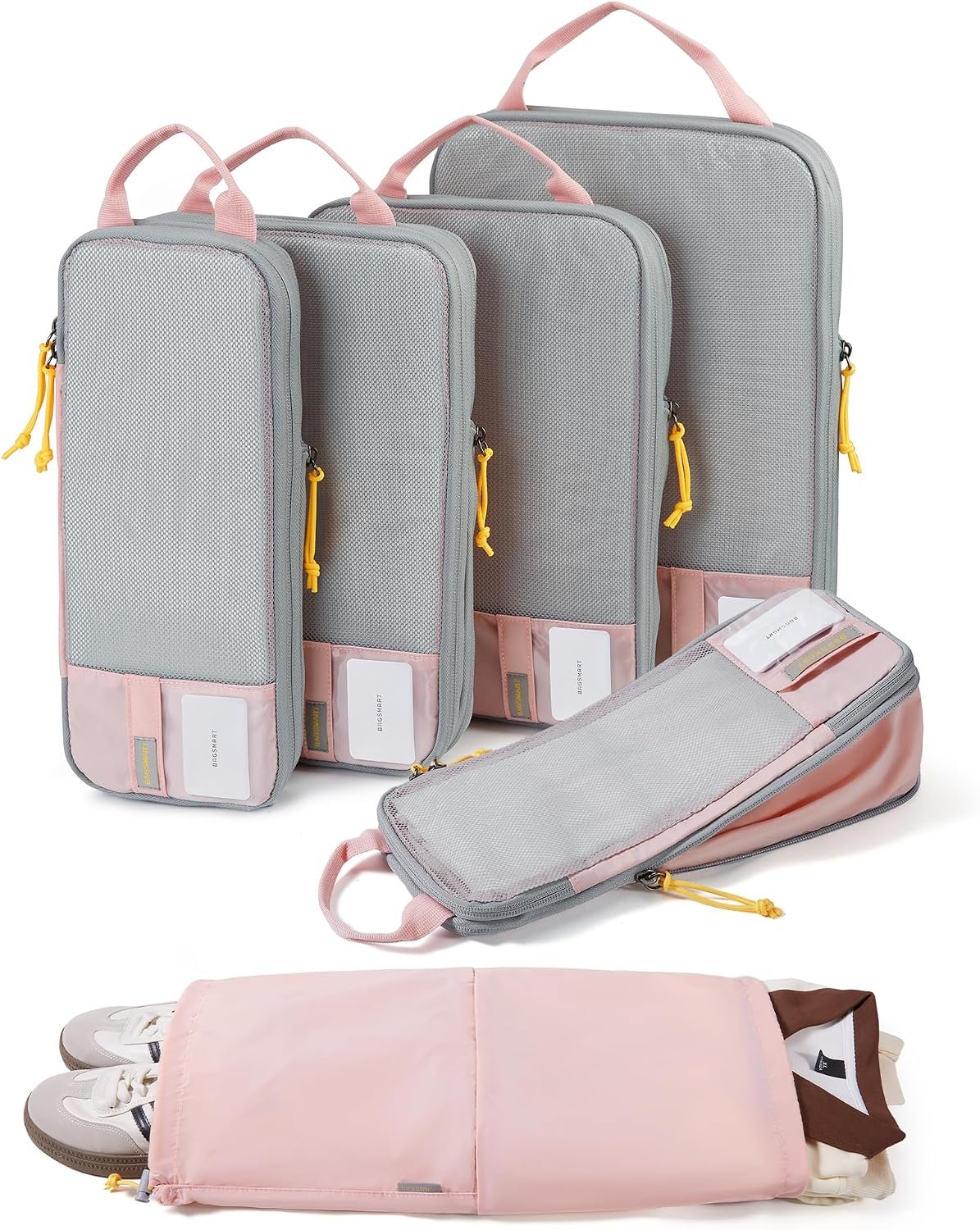 BAGSMART Compression Packing Cubes for Travel Esse... - Image 2
