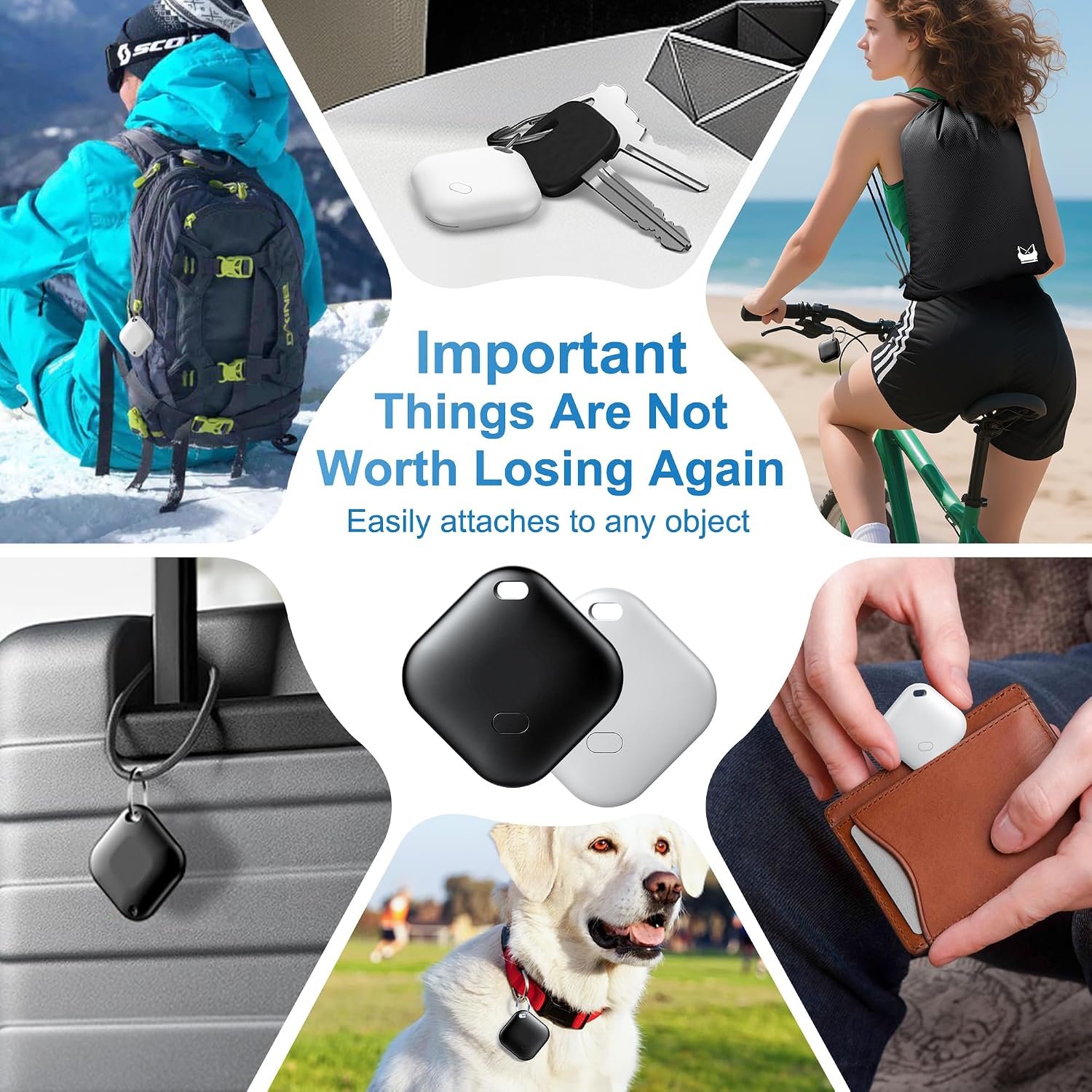 Tracker Tag for Android, Luggage Tracker with Case... - Image 7