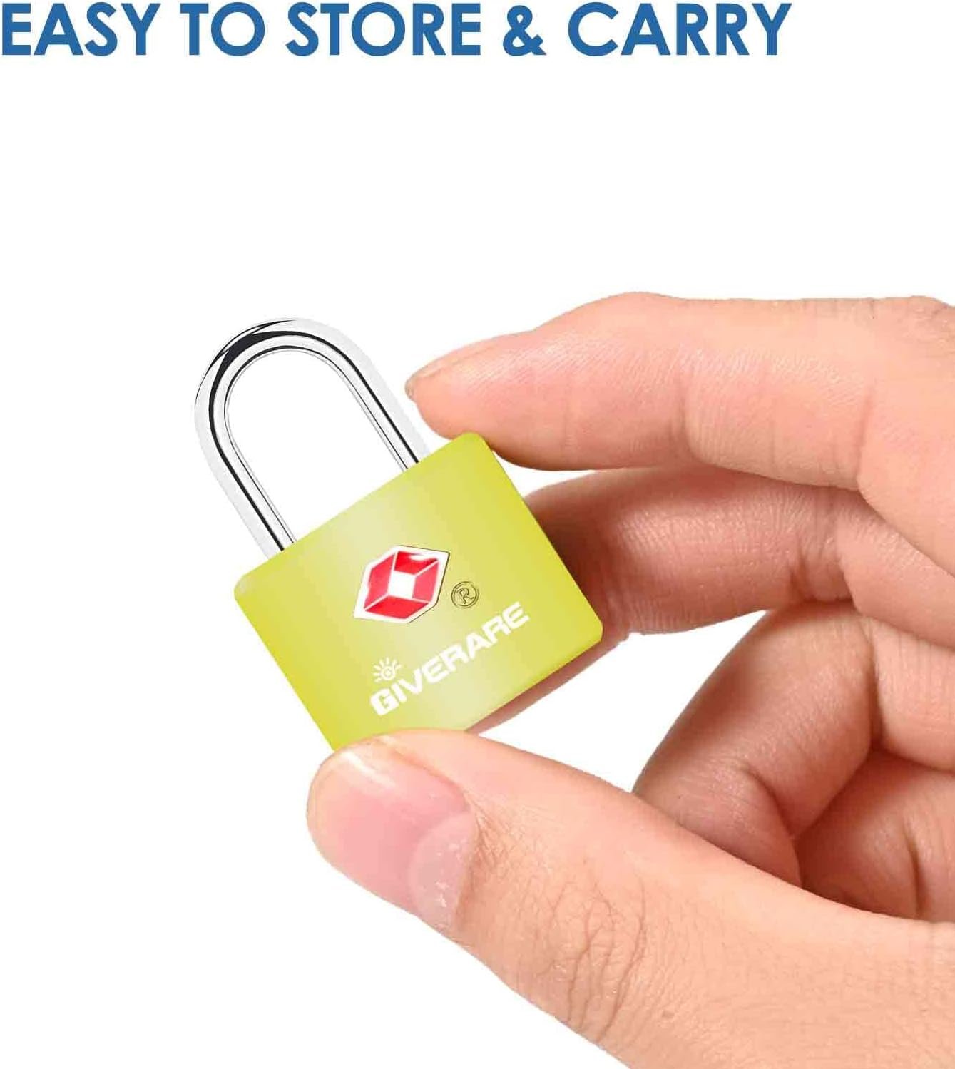 4 Pack TSA Approved Travel Luggage Locks with Keys... - Image 4