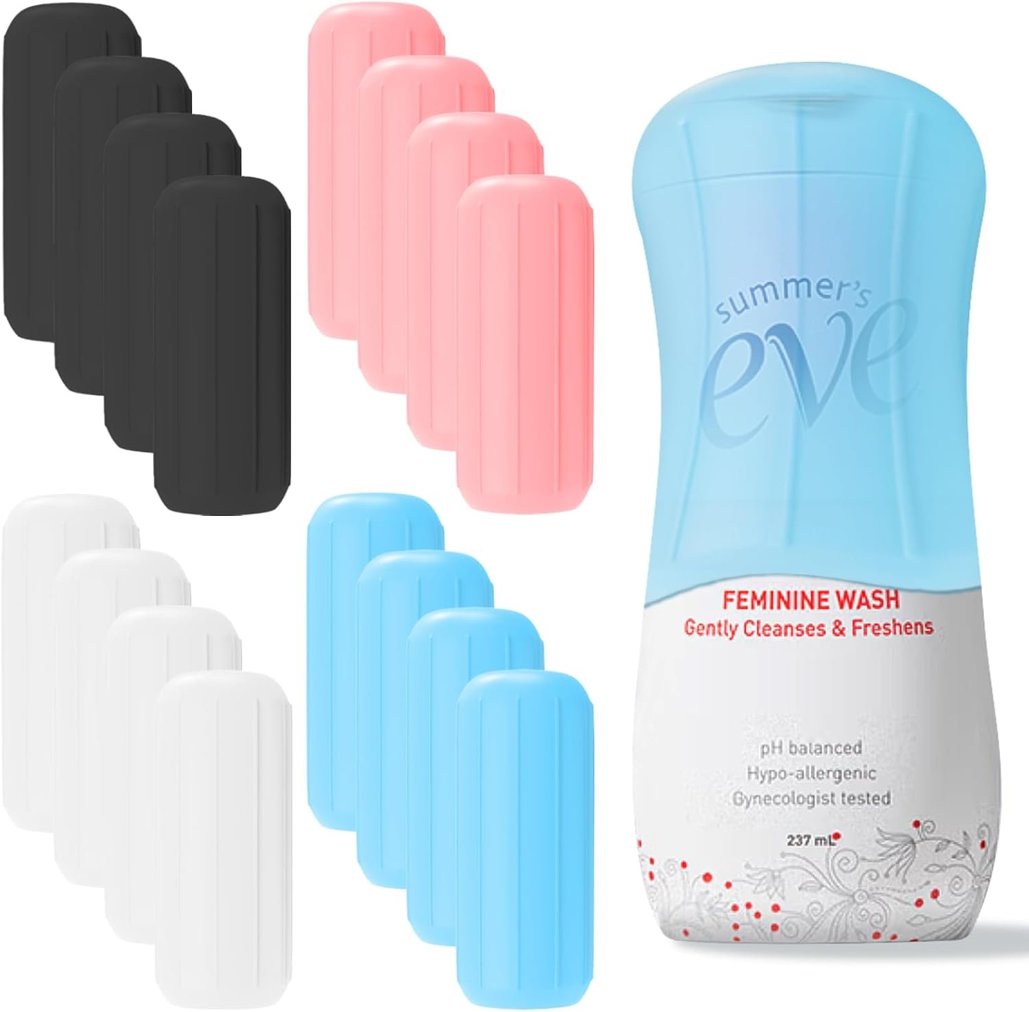 16 Pack Silicone Bottle Cover,Travel Essential for... - Image 9