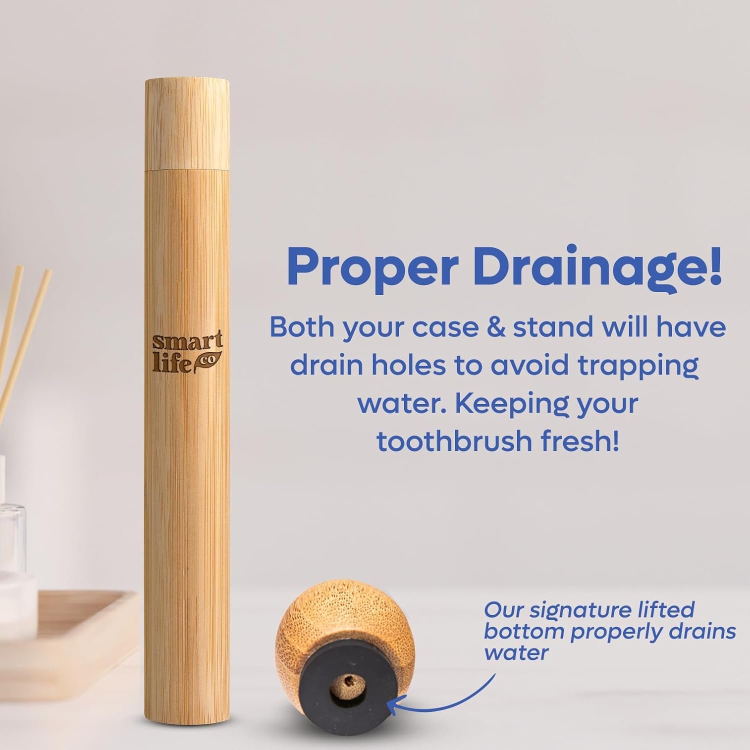 Bamboo Charcoal Toothbrush With Travel Case & Hold... - Image 7