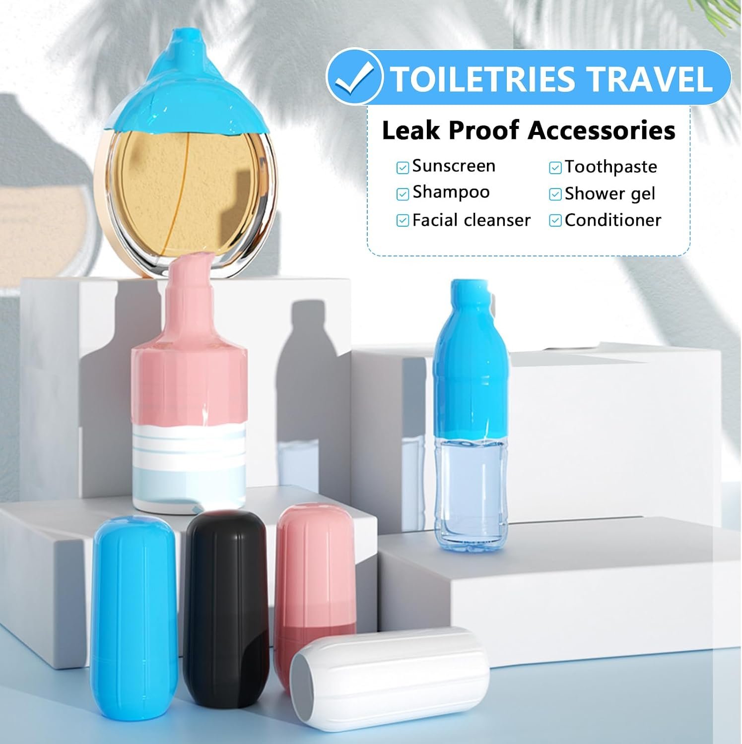 16 Pack Silicone Bottle Cover,Travel Essential for... - Image 8