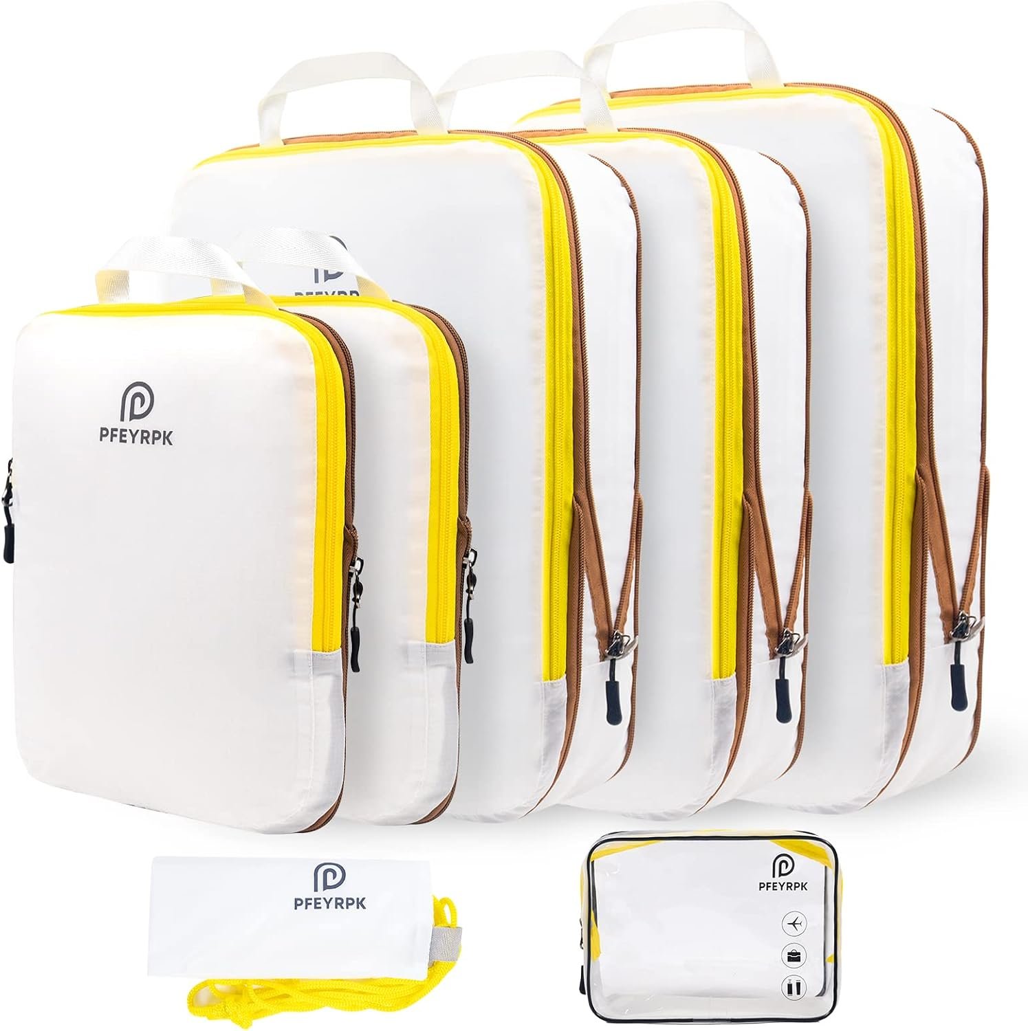 PFEYRPK Lightweight Compression Packing Cubes for ... - Image 2