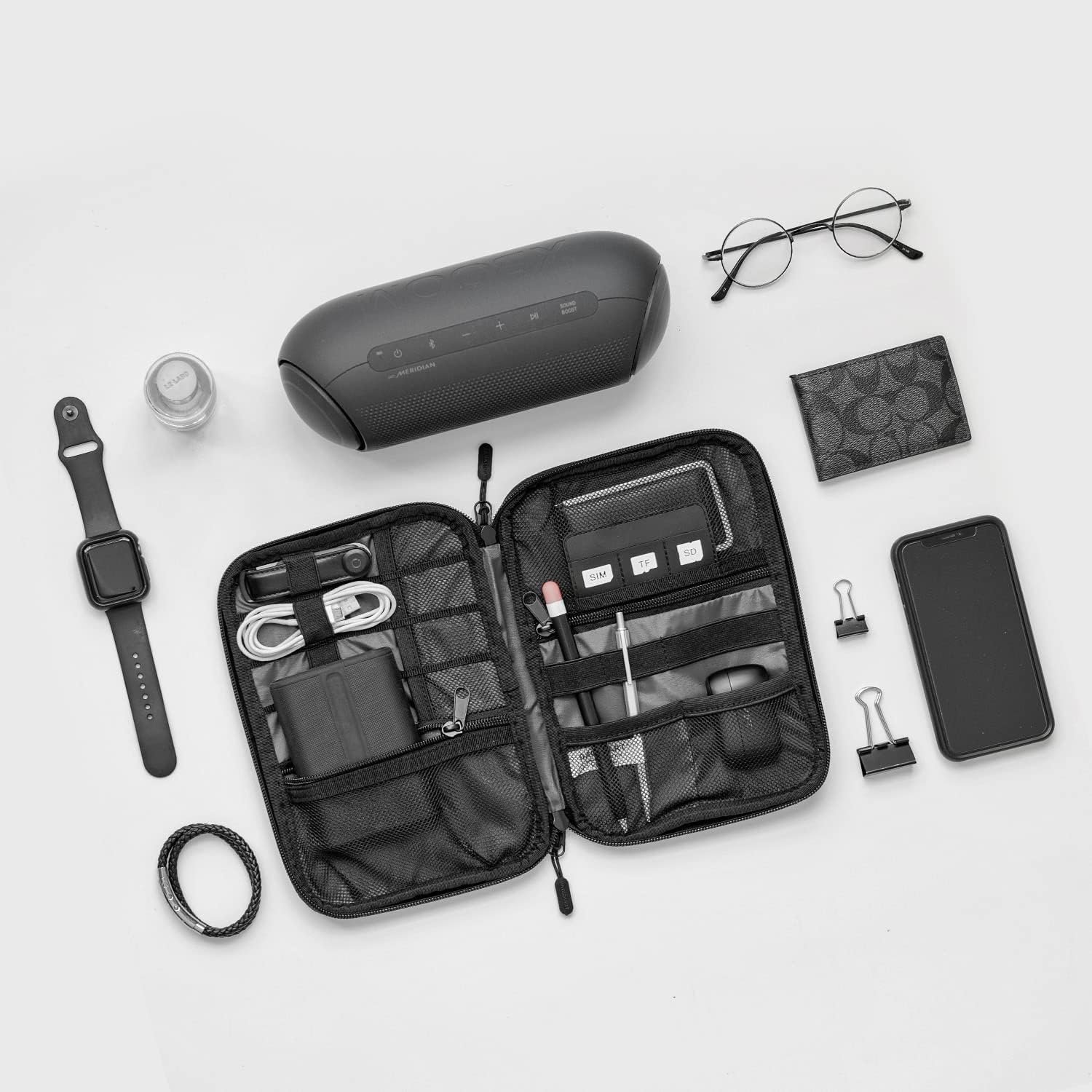 BAGSMART Large Electronic Organizer Travel Case fo... - Image 9