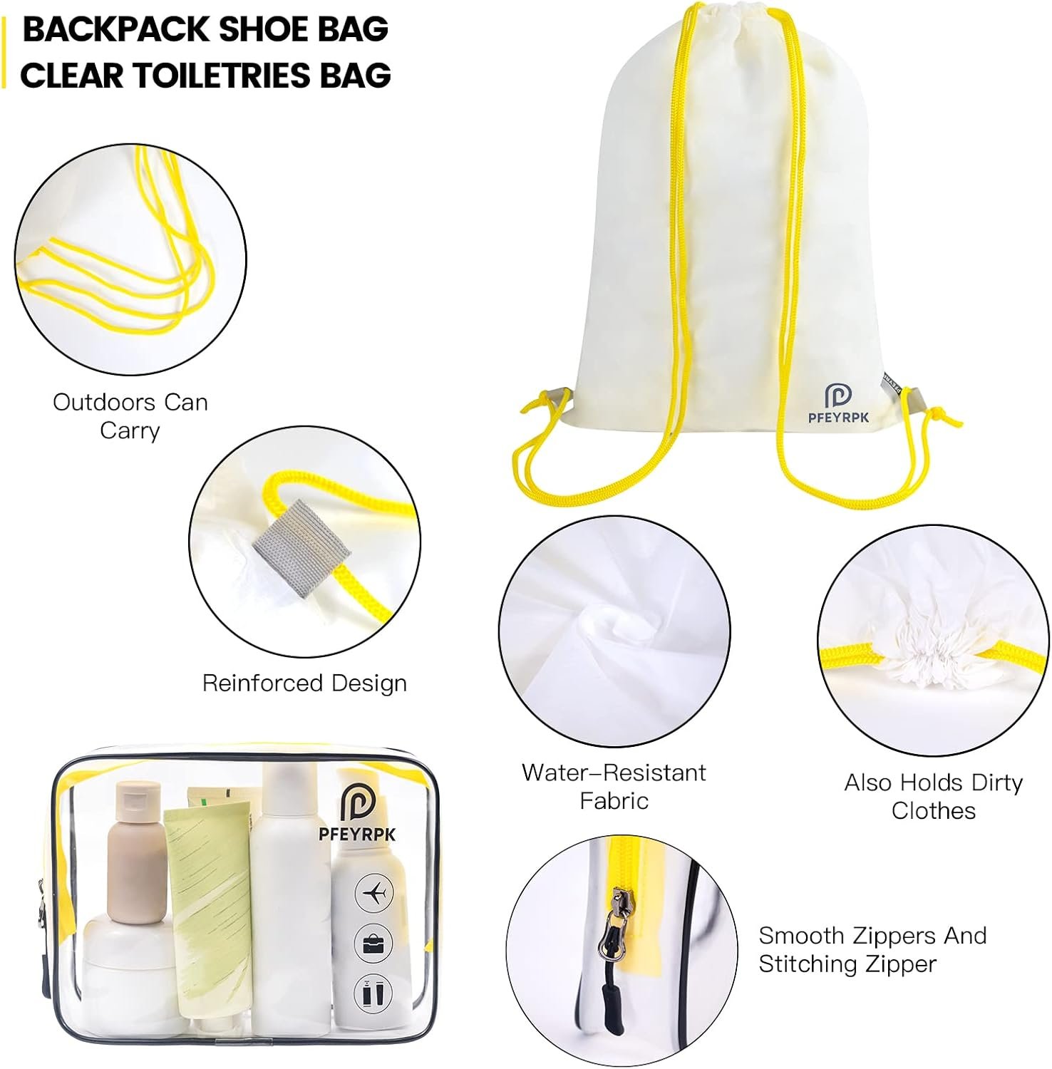 PFEYRPK Lightweight Compression Packing Cubes for ... - Image 5