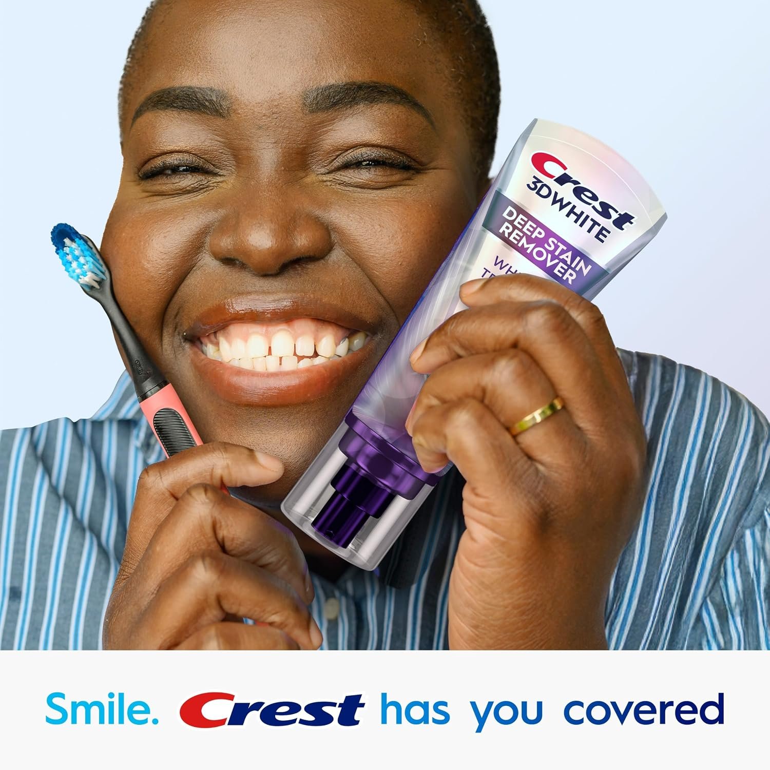 Crest 3D White Deep Stain Remover Brilliant White ... - Image 12