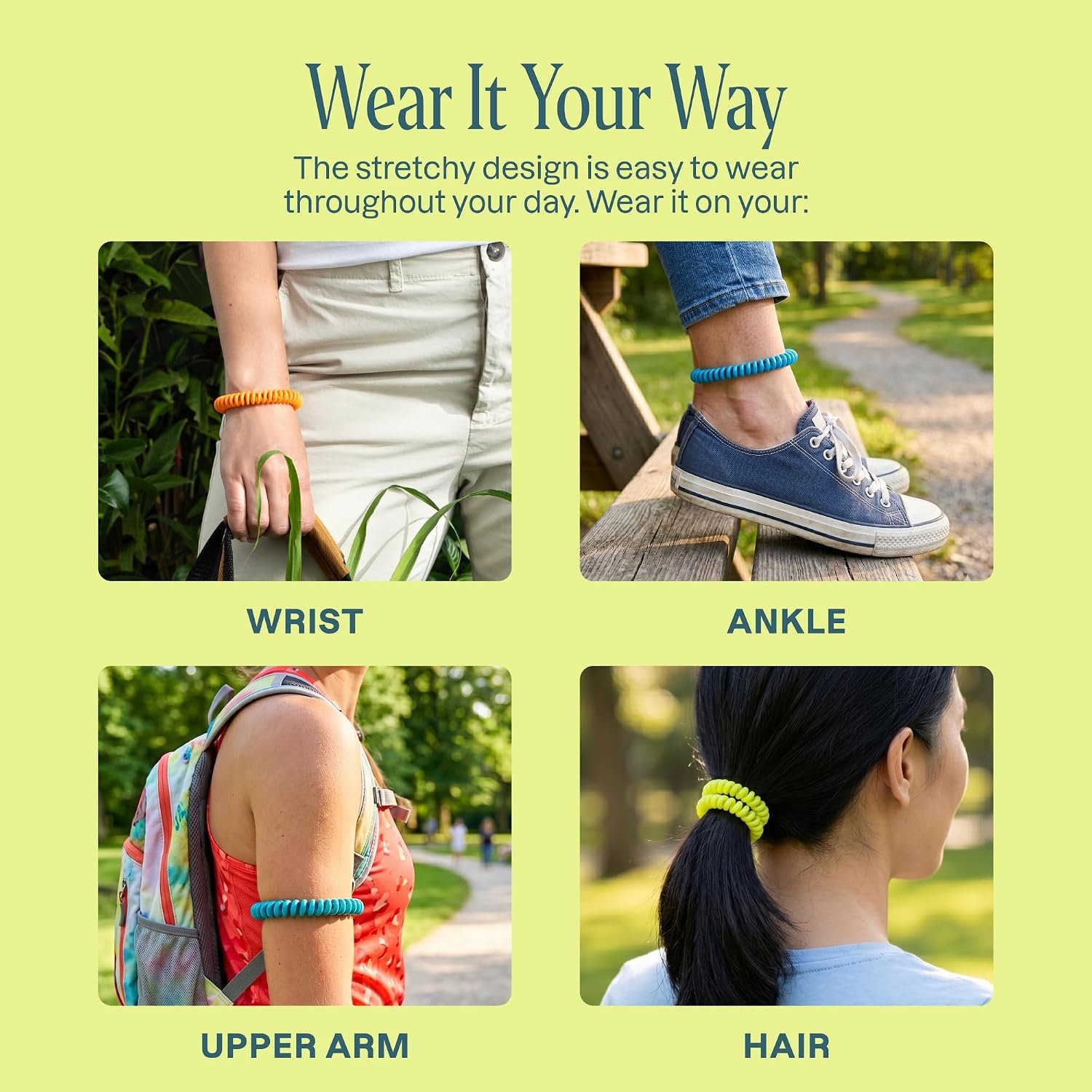 Cliganic Mosquito Repellent Bracelets for Kids & A... - Image 5