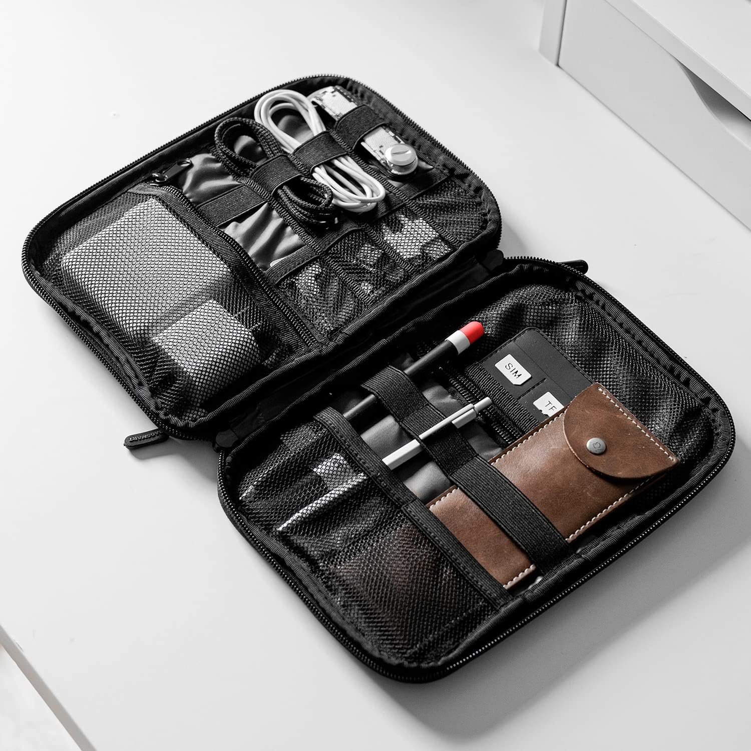 BAGSMART Large Electronic Organizer Travel Case fo... - Image 8