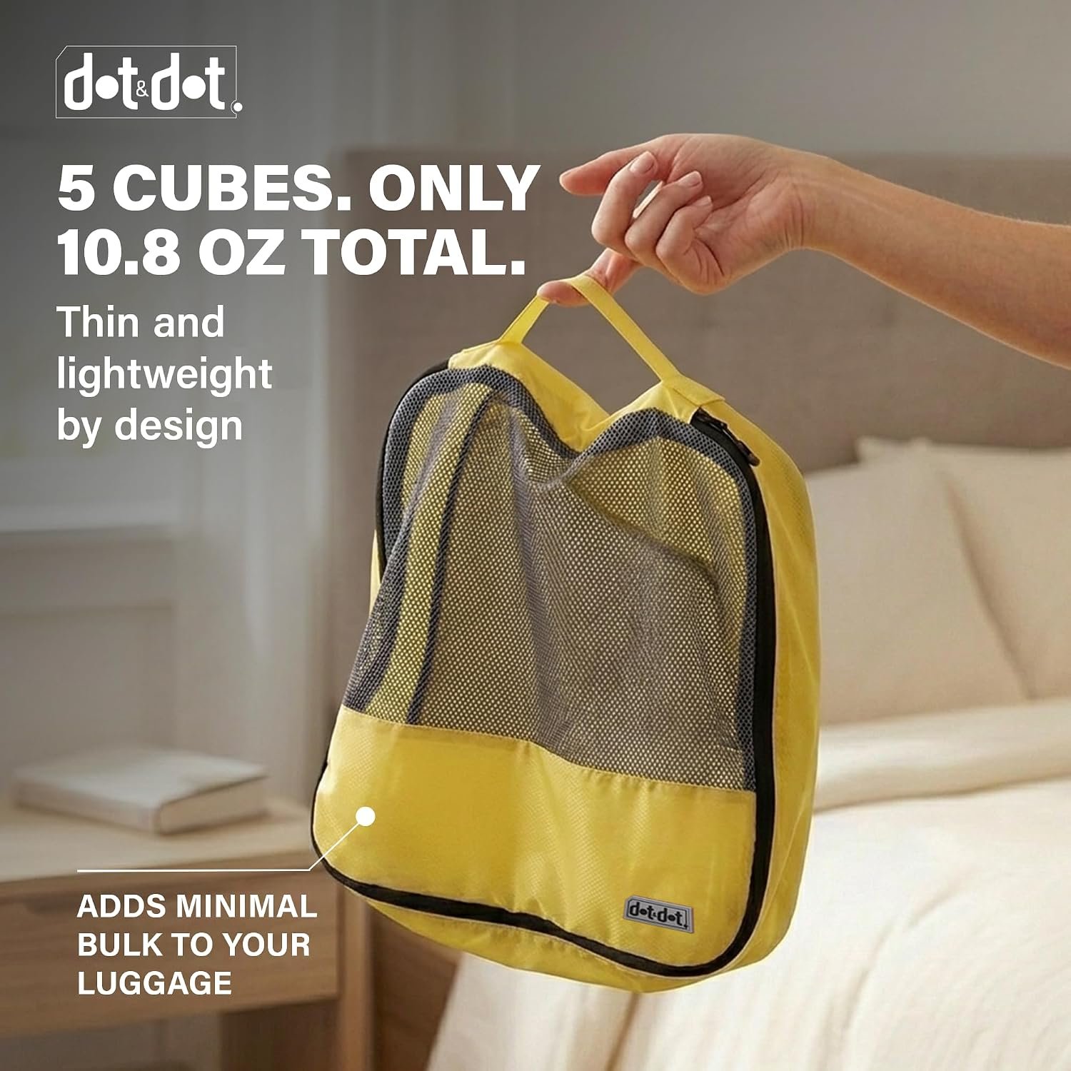 Large Packing Cubes for Travel - 5pc Packing Cubes... - Image 6