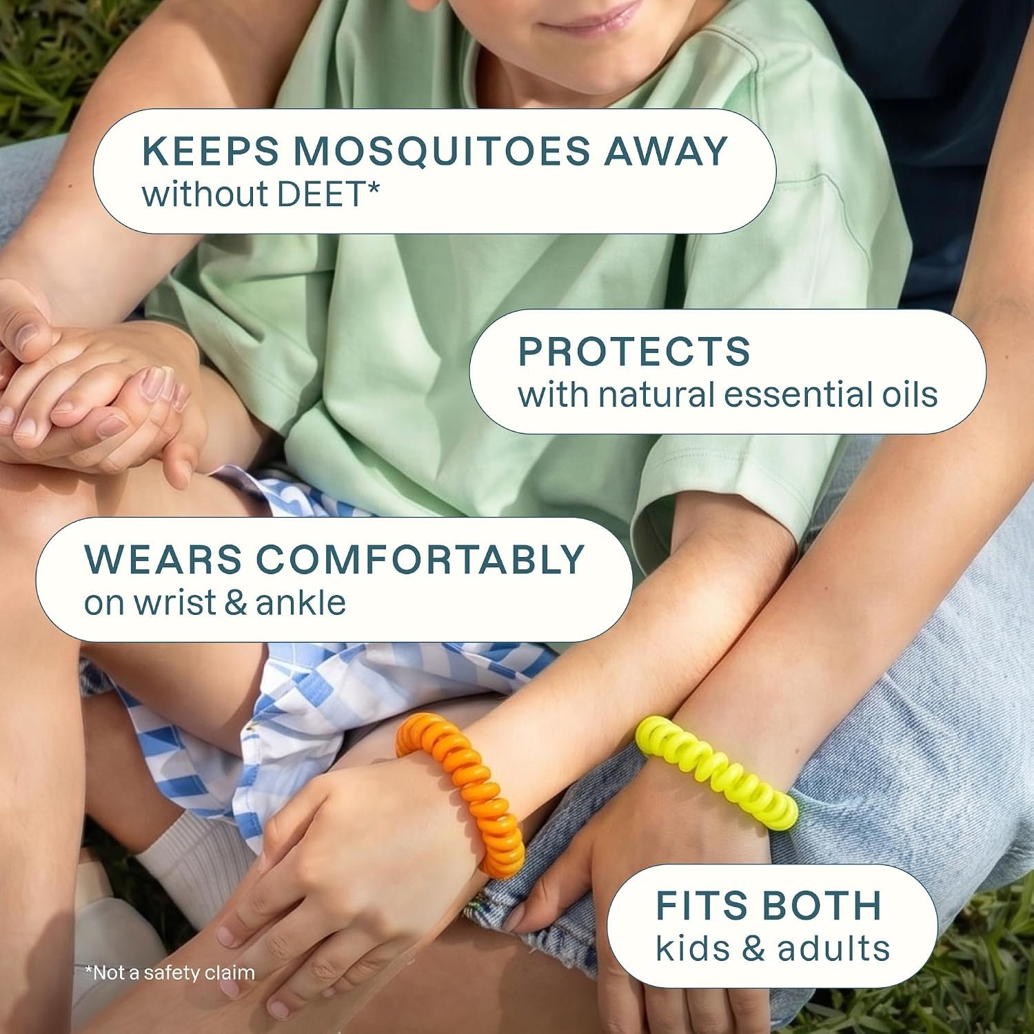 Cliganic Mosquito Repellent Bracelets for Kids & A... - Image 6